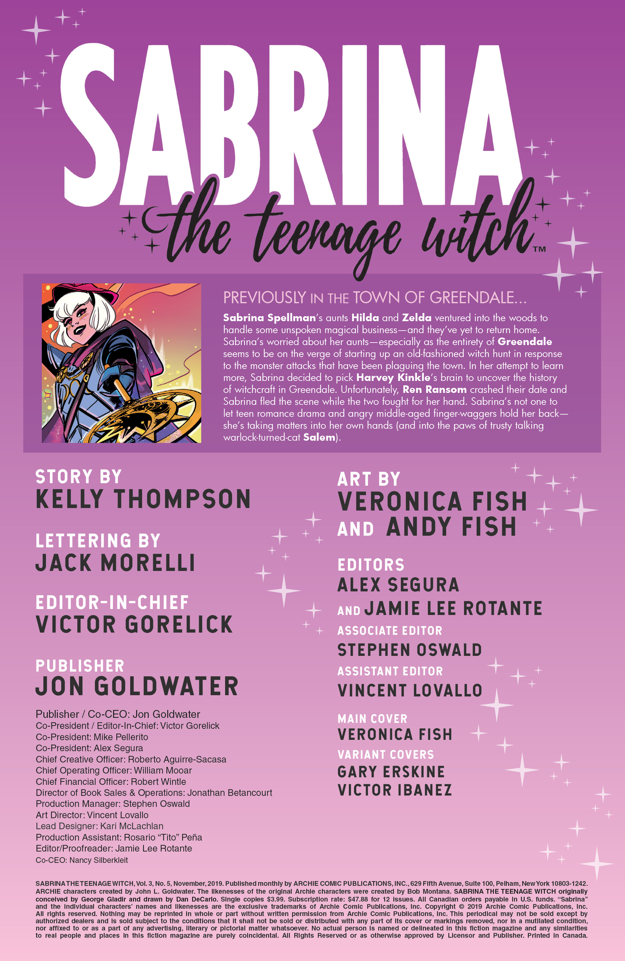 Sabrina the Teenage Witch (2019-): Chapter 5 - Page 2