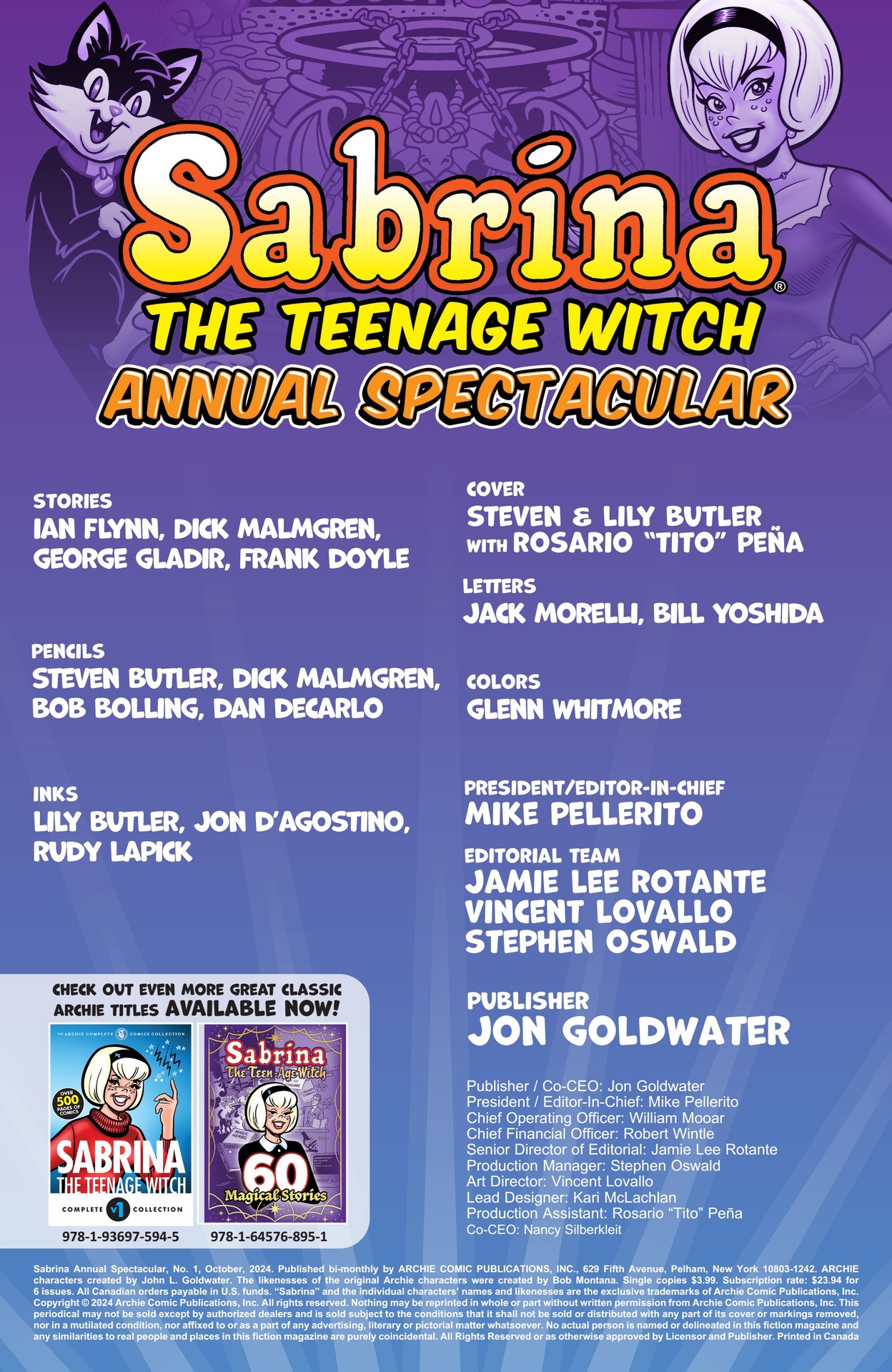 Sabrina the Teenage Witch (2019-): Chapter Annual2024 - Page 2