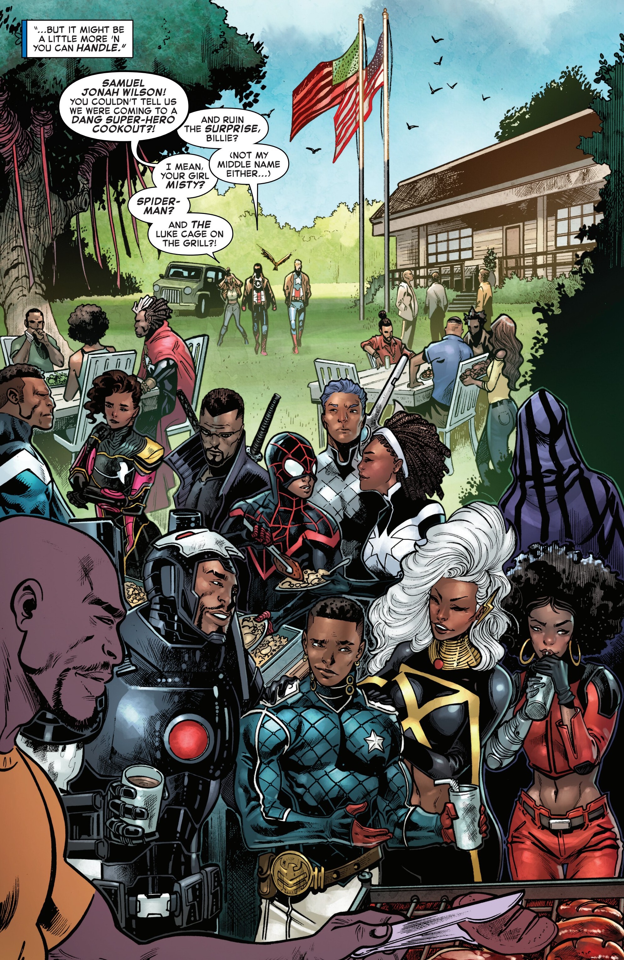 Sam Wilson: Captain America (2025-): Chapter 1 - Page 8