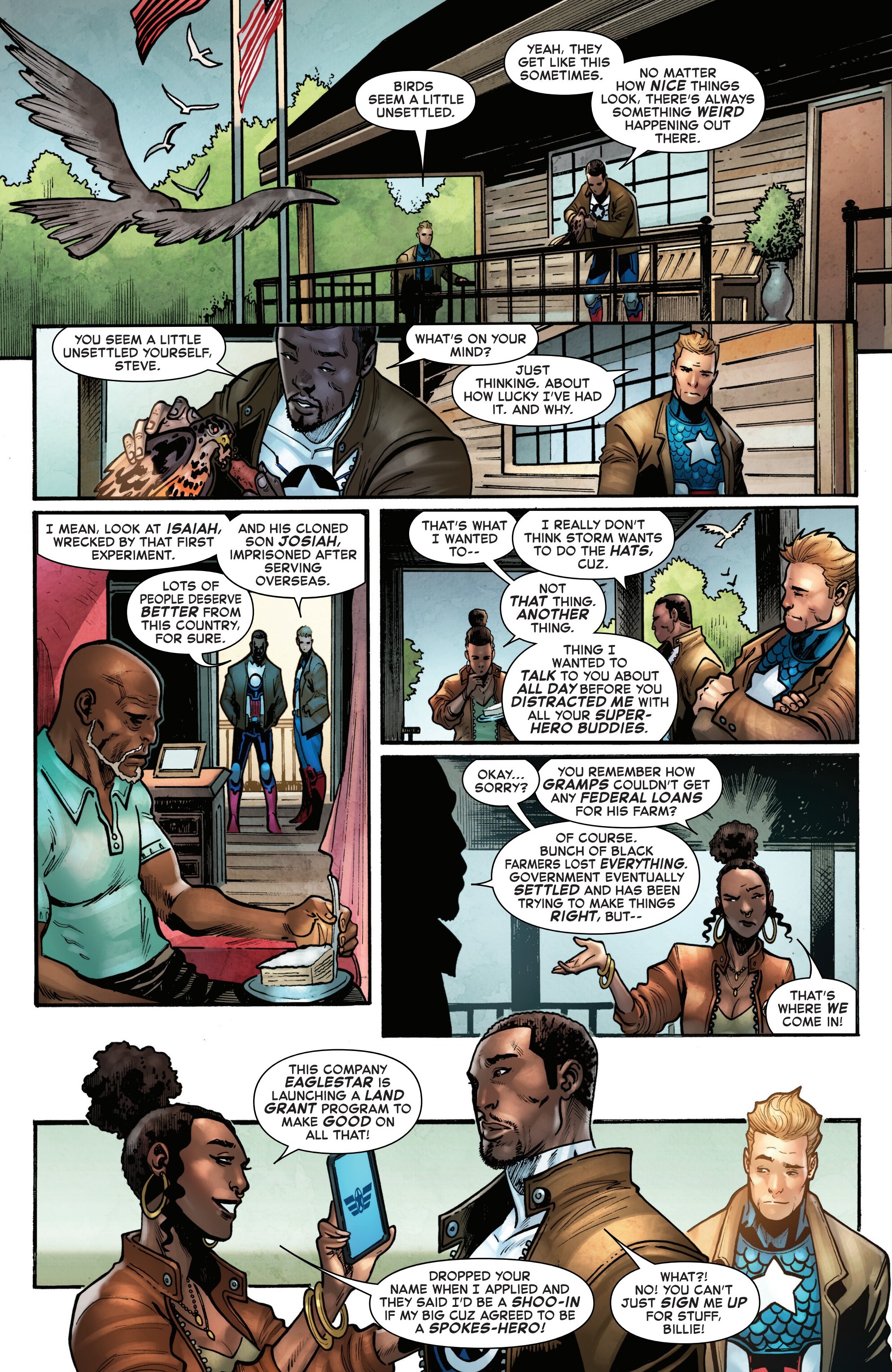 Sam Wilson: Captain America (2025-): Chapter 1 - Page 12