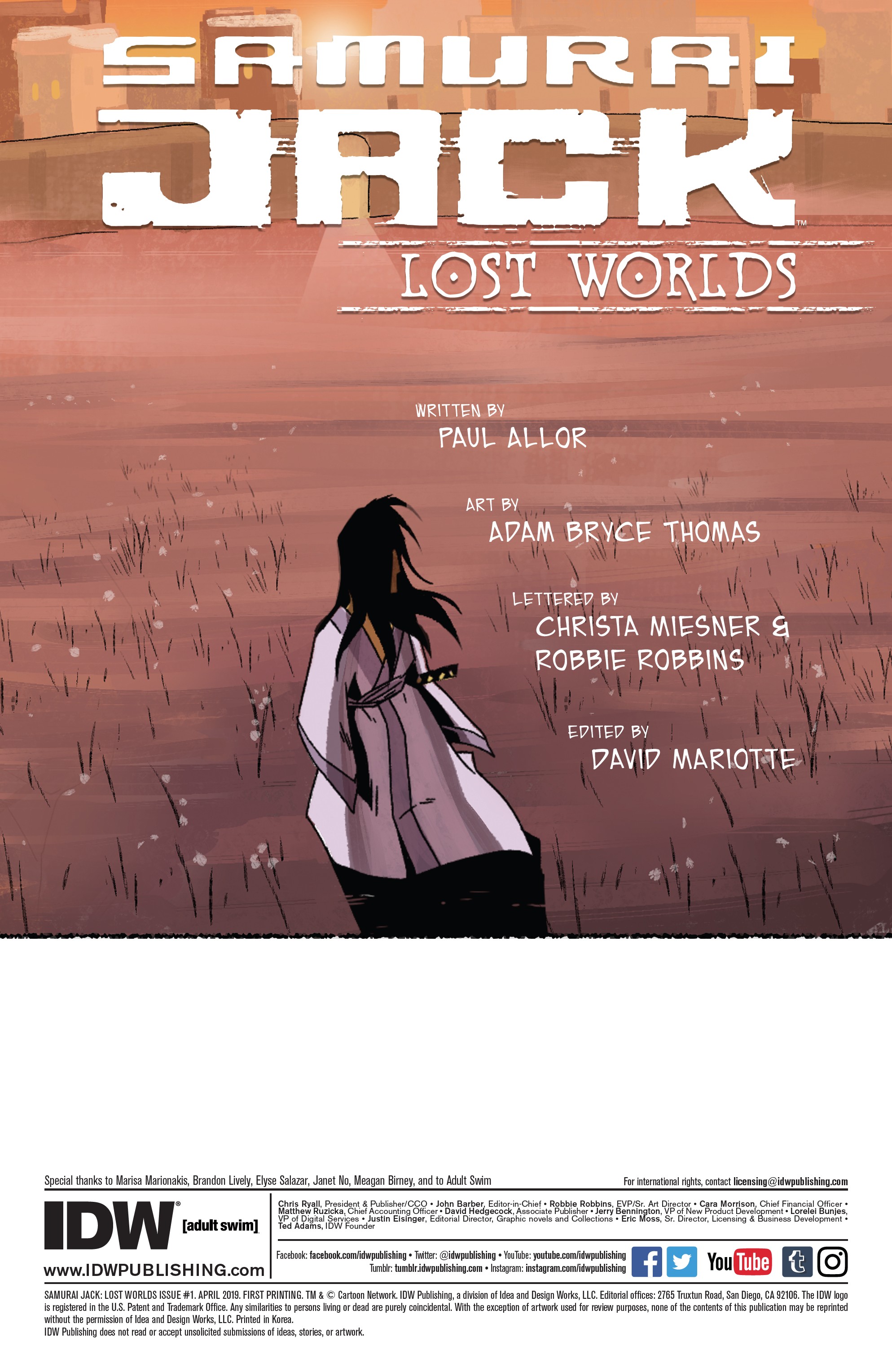 Samurai Jack: Lost Worlds (2019): Chapter 1 - Page 2