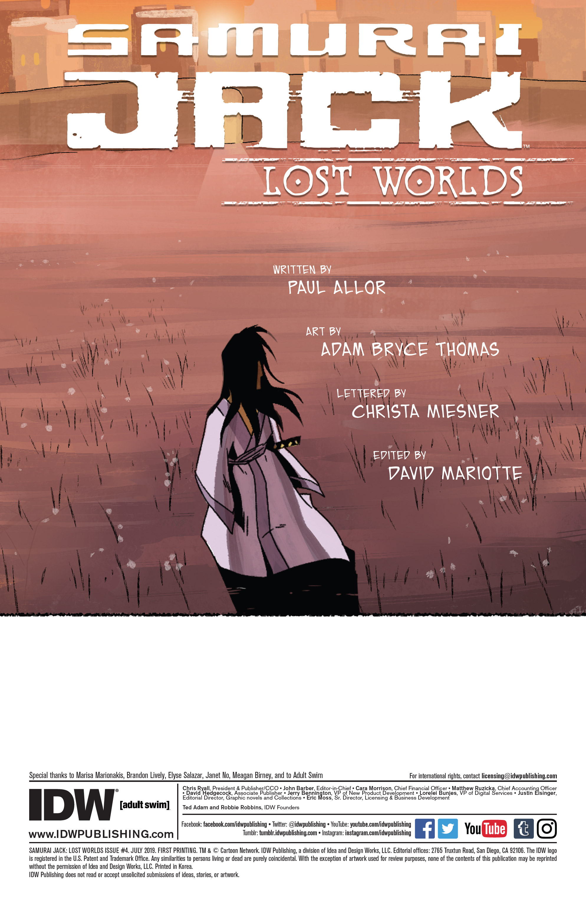 Samurai Jack: Lost Worlds (2019): Chapter 4 - Page 2