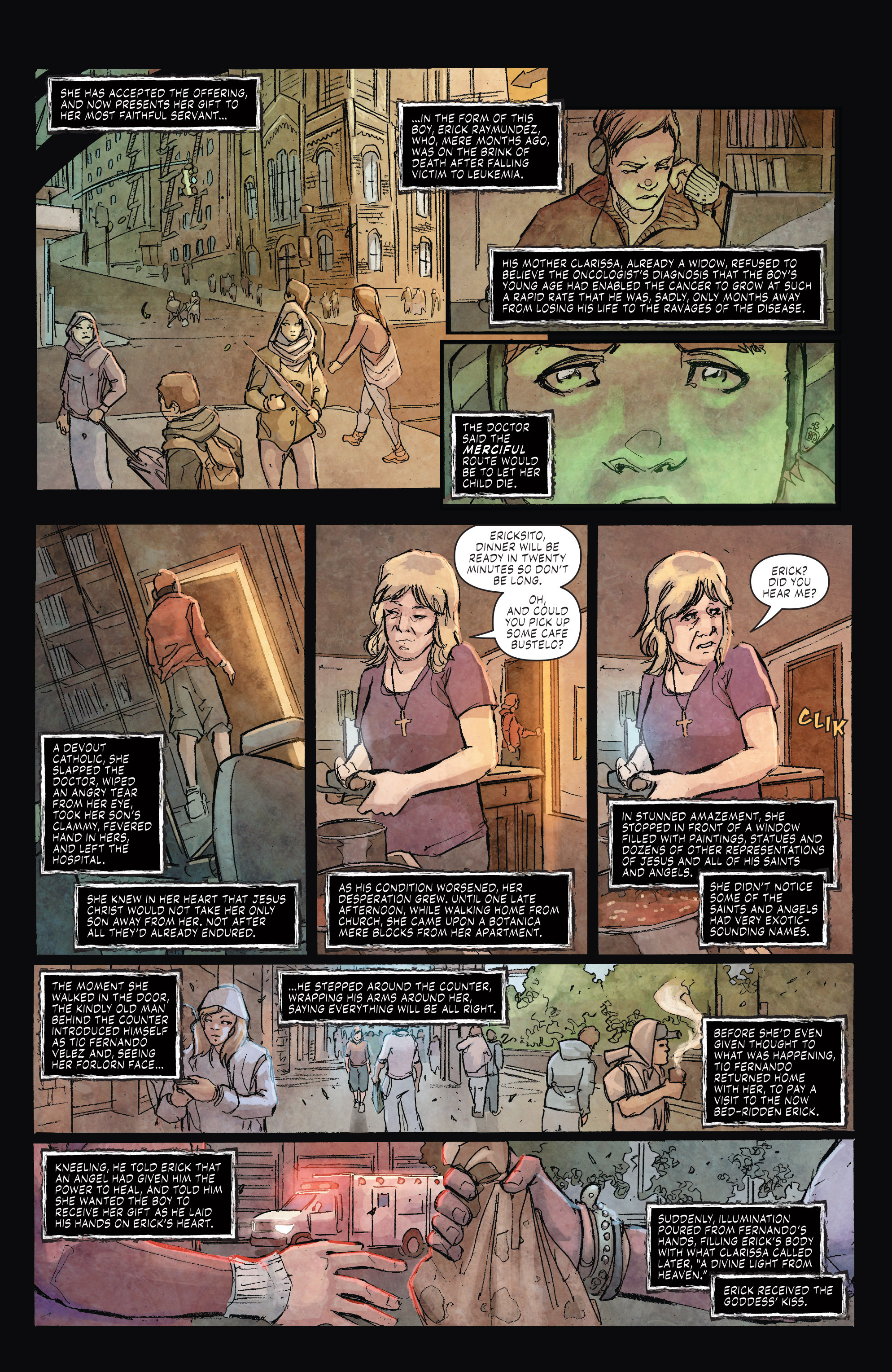 Santeria: The Goddess Kiss (2016-): Chapter 1 - Page 8
