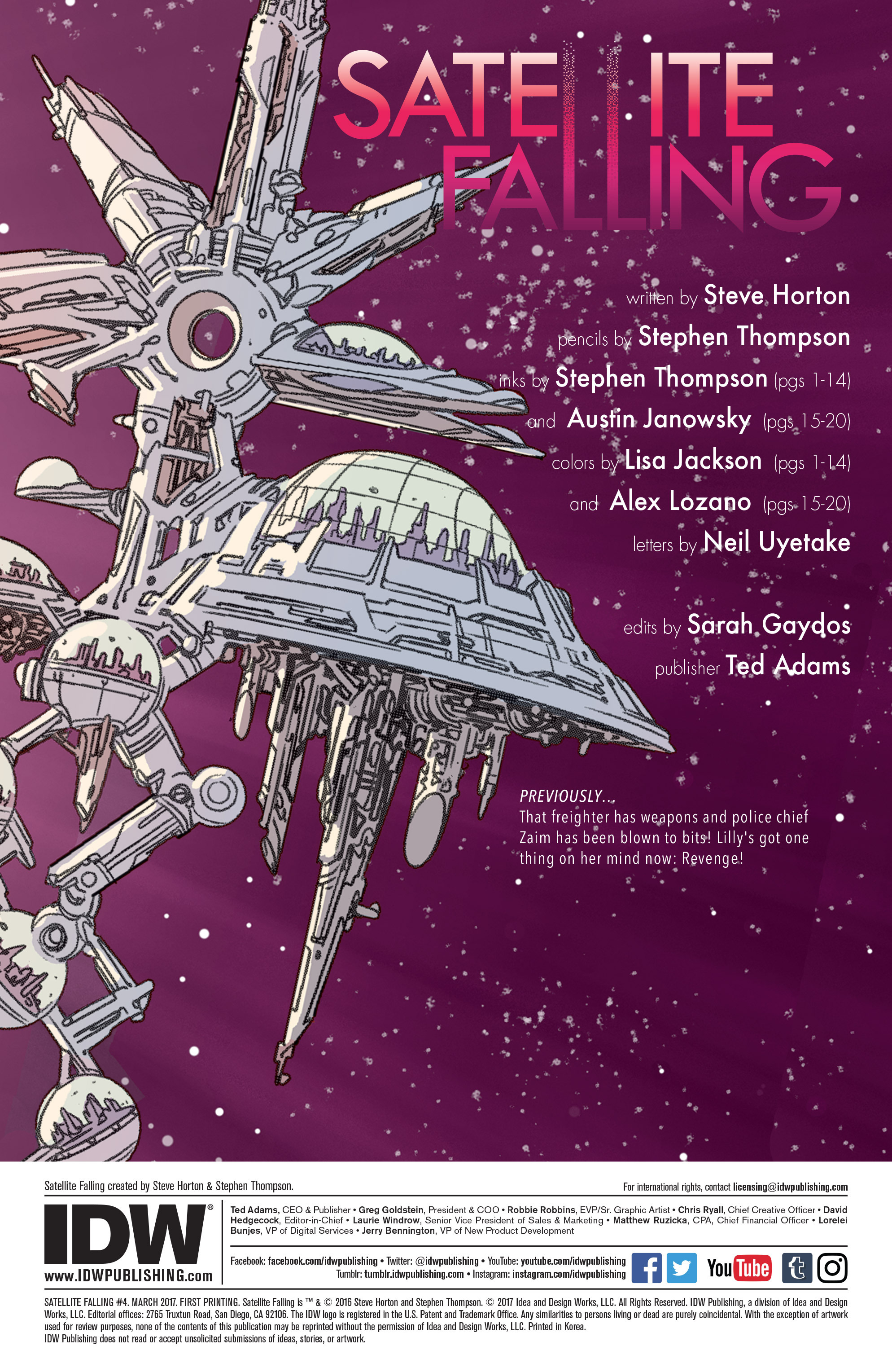 Satellite Falling (2016-): Chapter 4 - Page 2