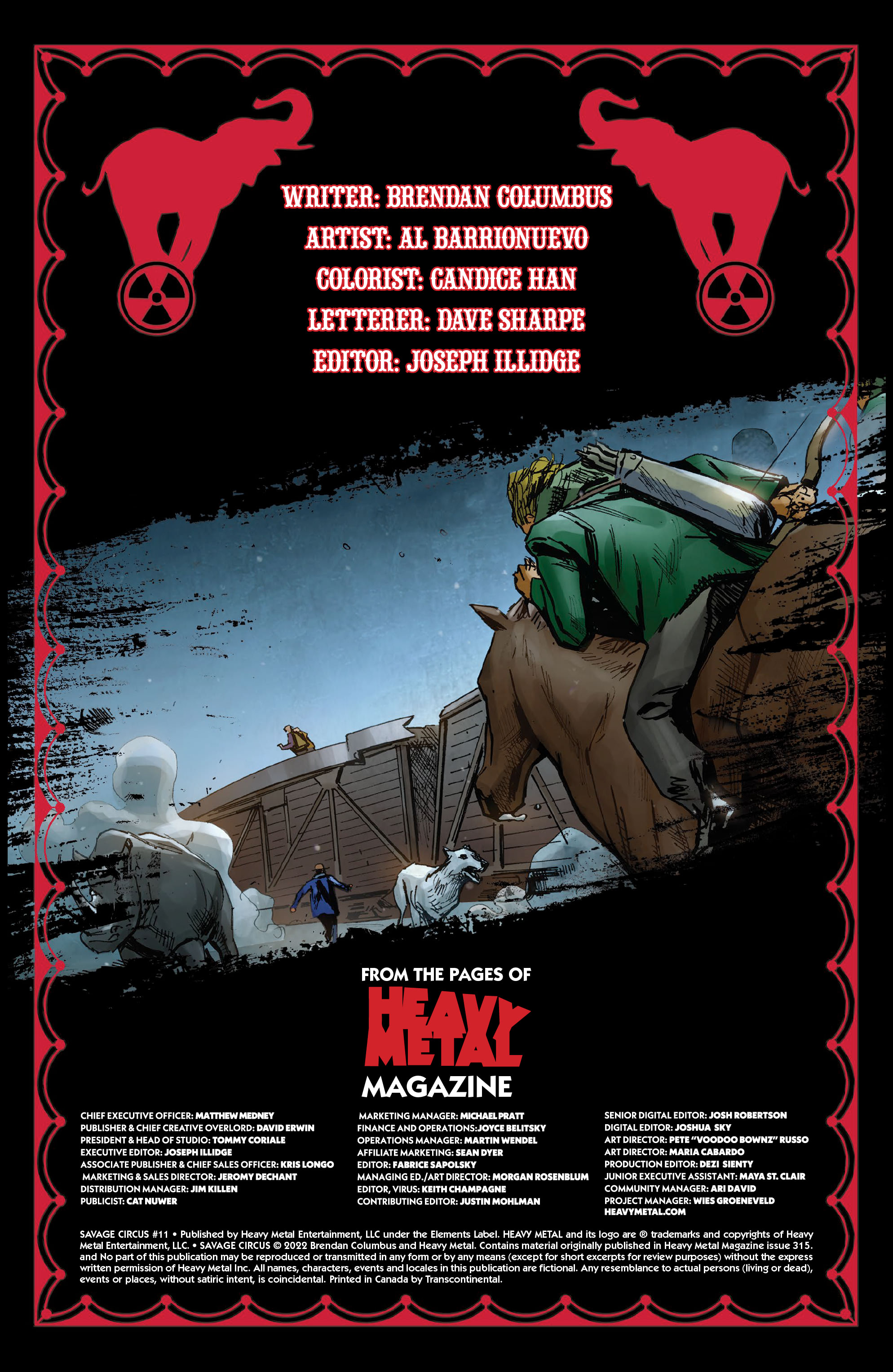 Savage Circus (2020-): Chapter 11 - Page 2