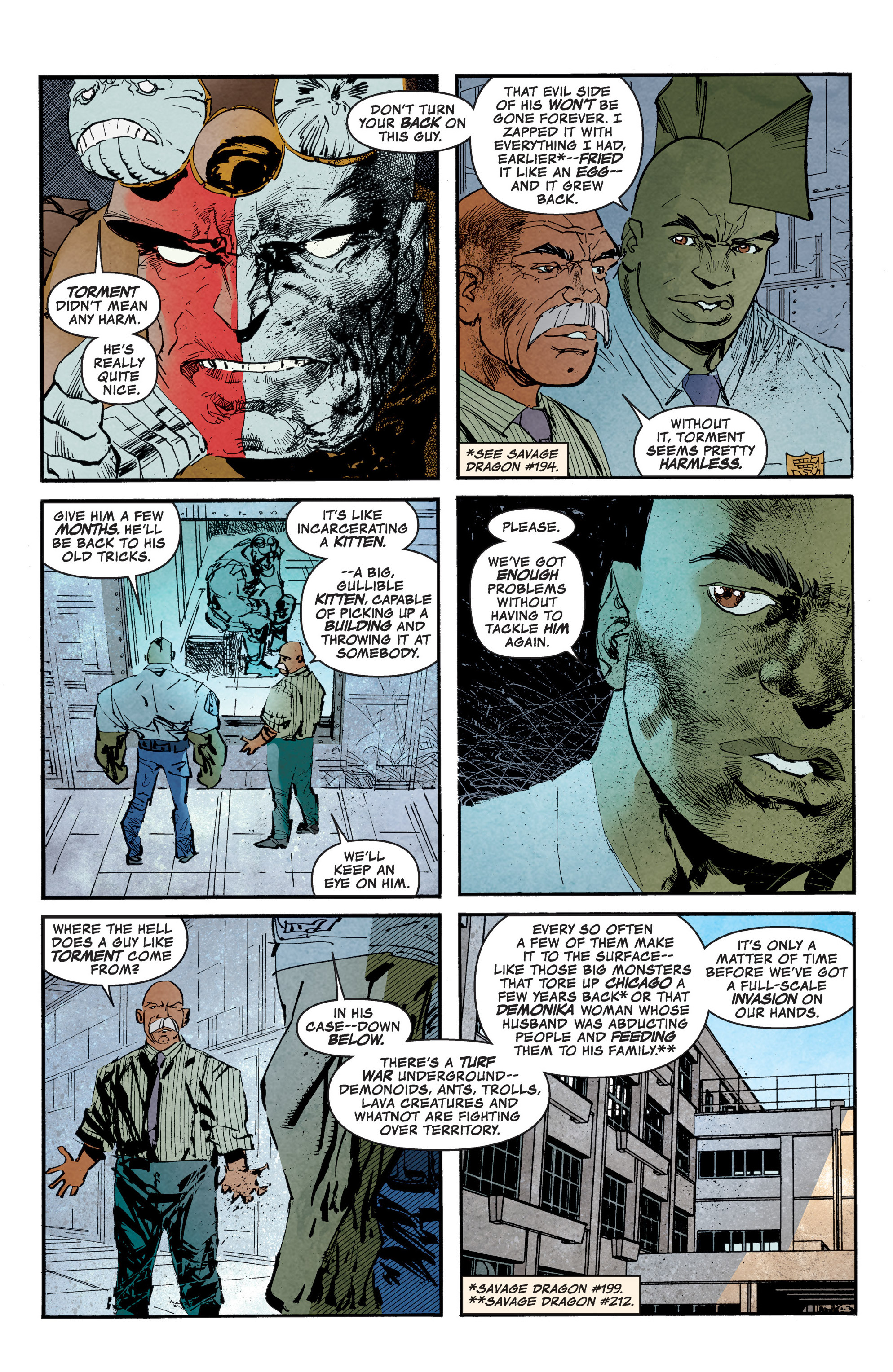 Savage Dragon (1993-): Chapter 222 - Page 3