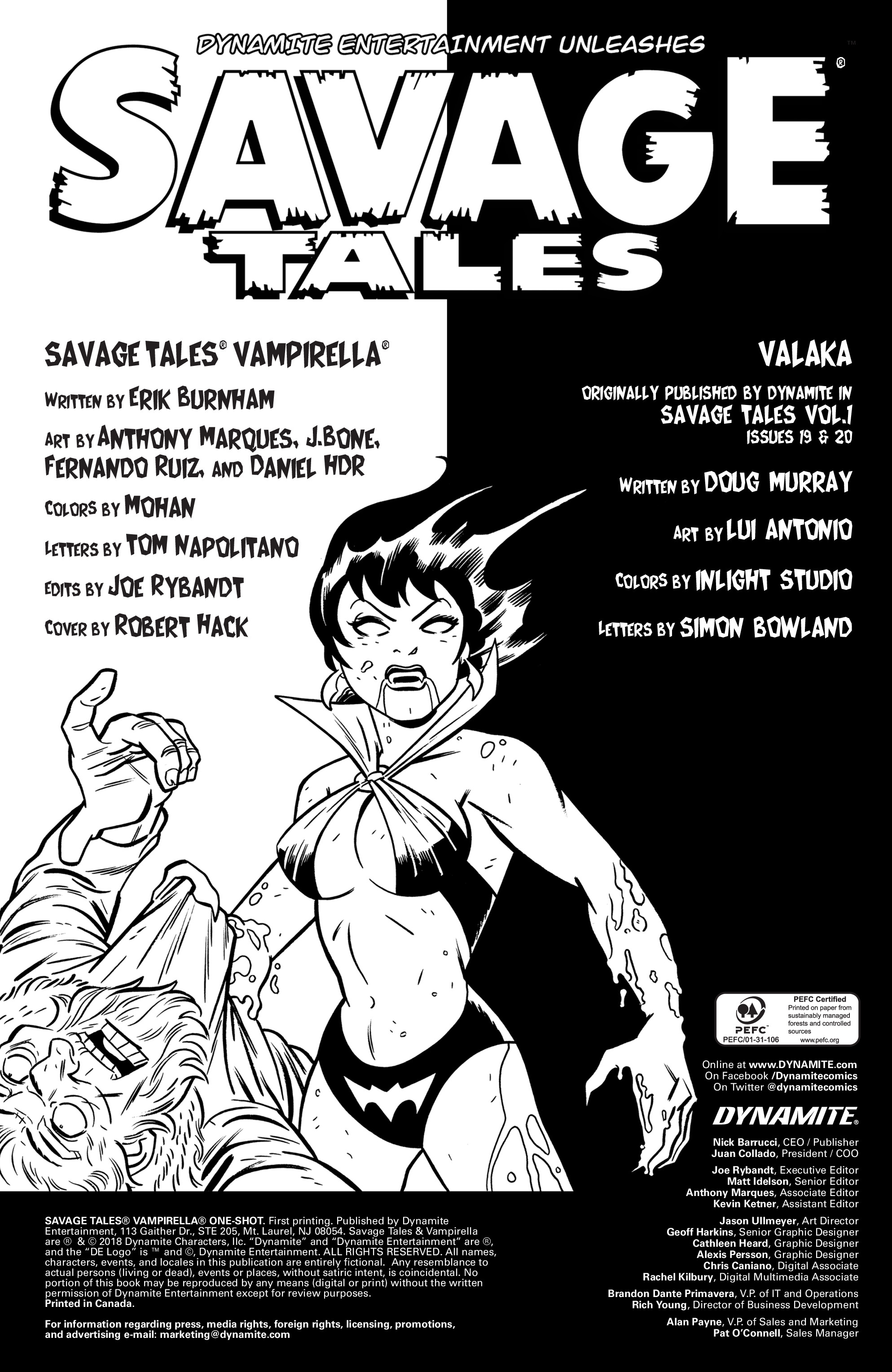 Savage Tales: Vampirella (2018): Chapter 1 - Page 2