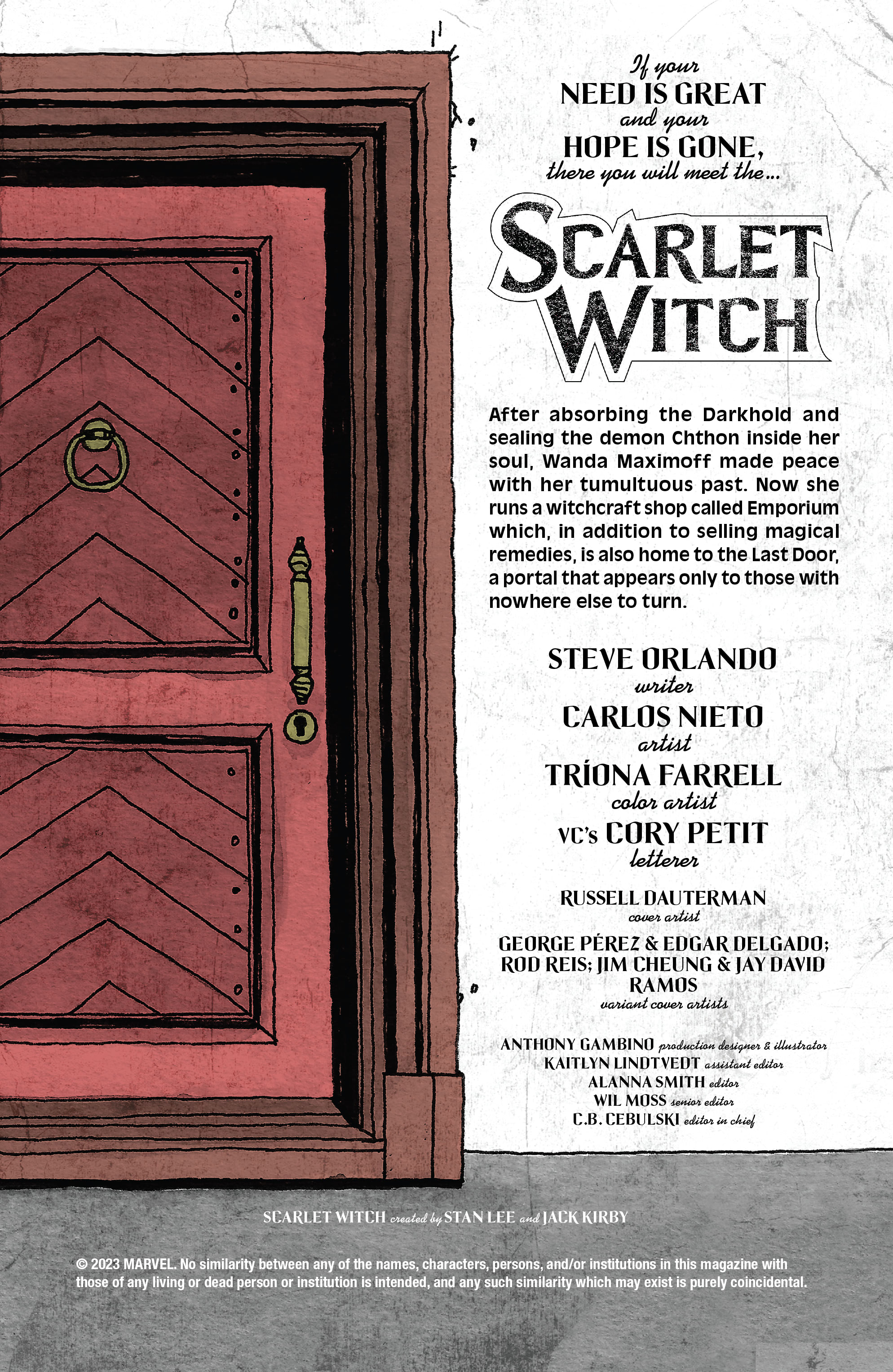 Scarlet Witch (2023-): Chapter annual1 - Page 2