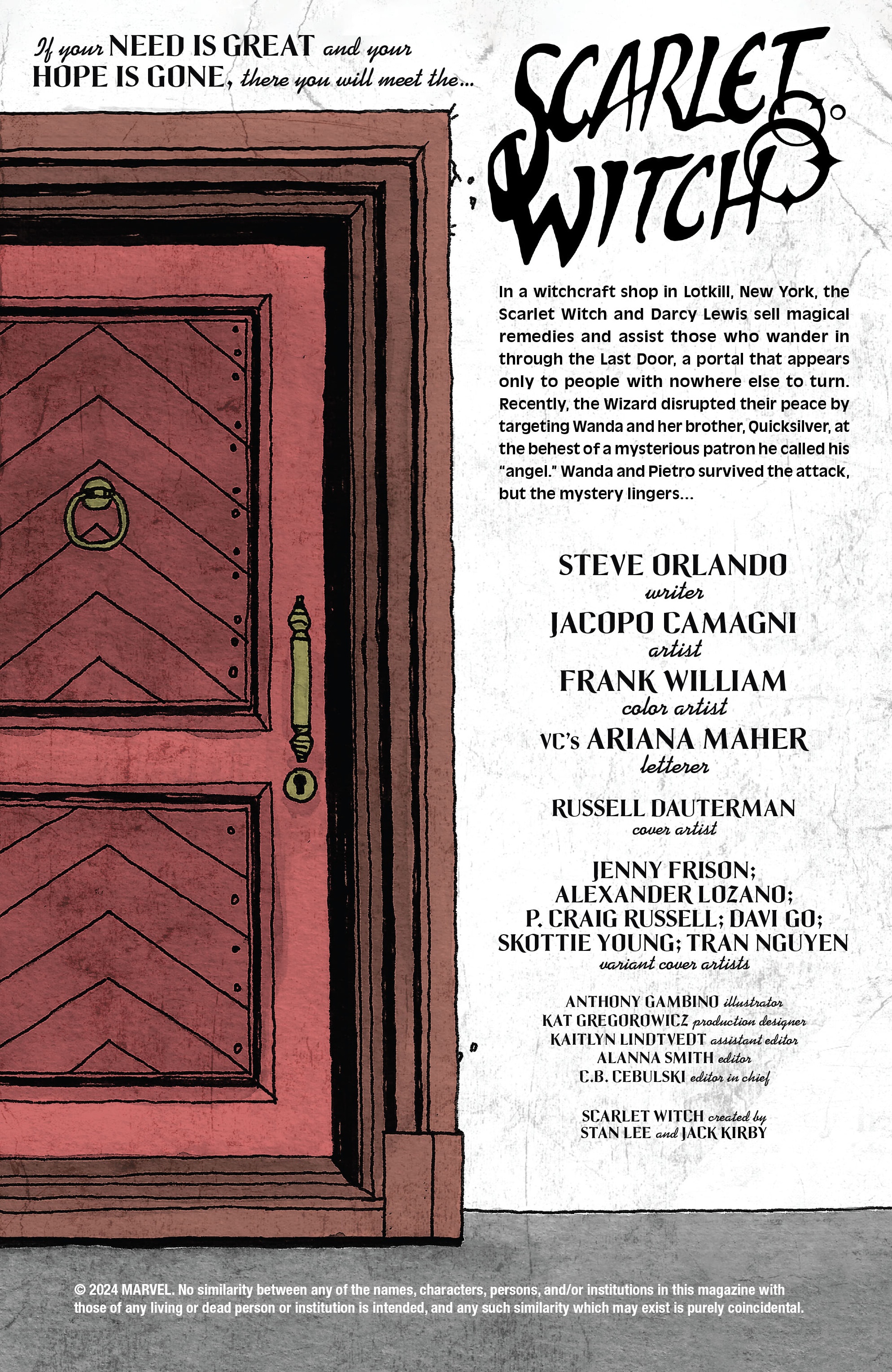 Scarlet Witch (2024-): Chapter 1 - Page 3