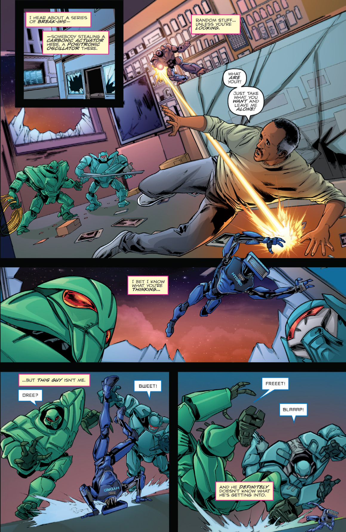 Schick Hydrobot & The Transformers (2017): Chapter 1 - Page 5