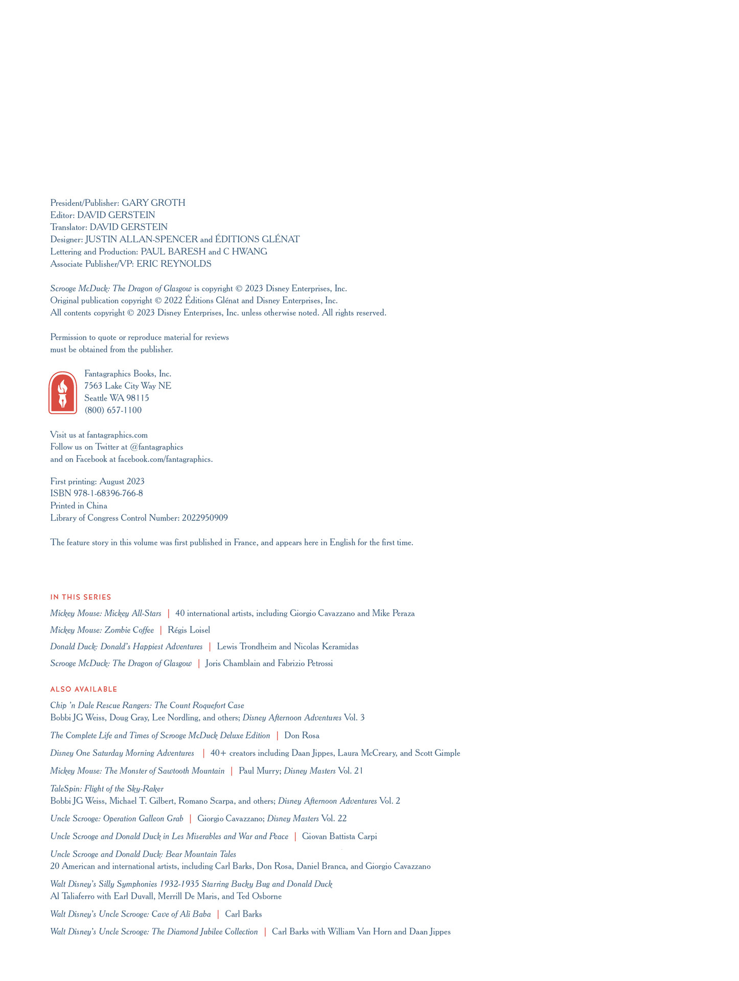 Scrooge McDuck: The Dragon of Glasgow (2023): Chapter 1 - Page 3
