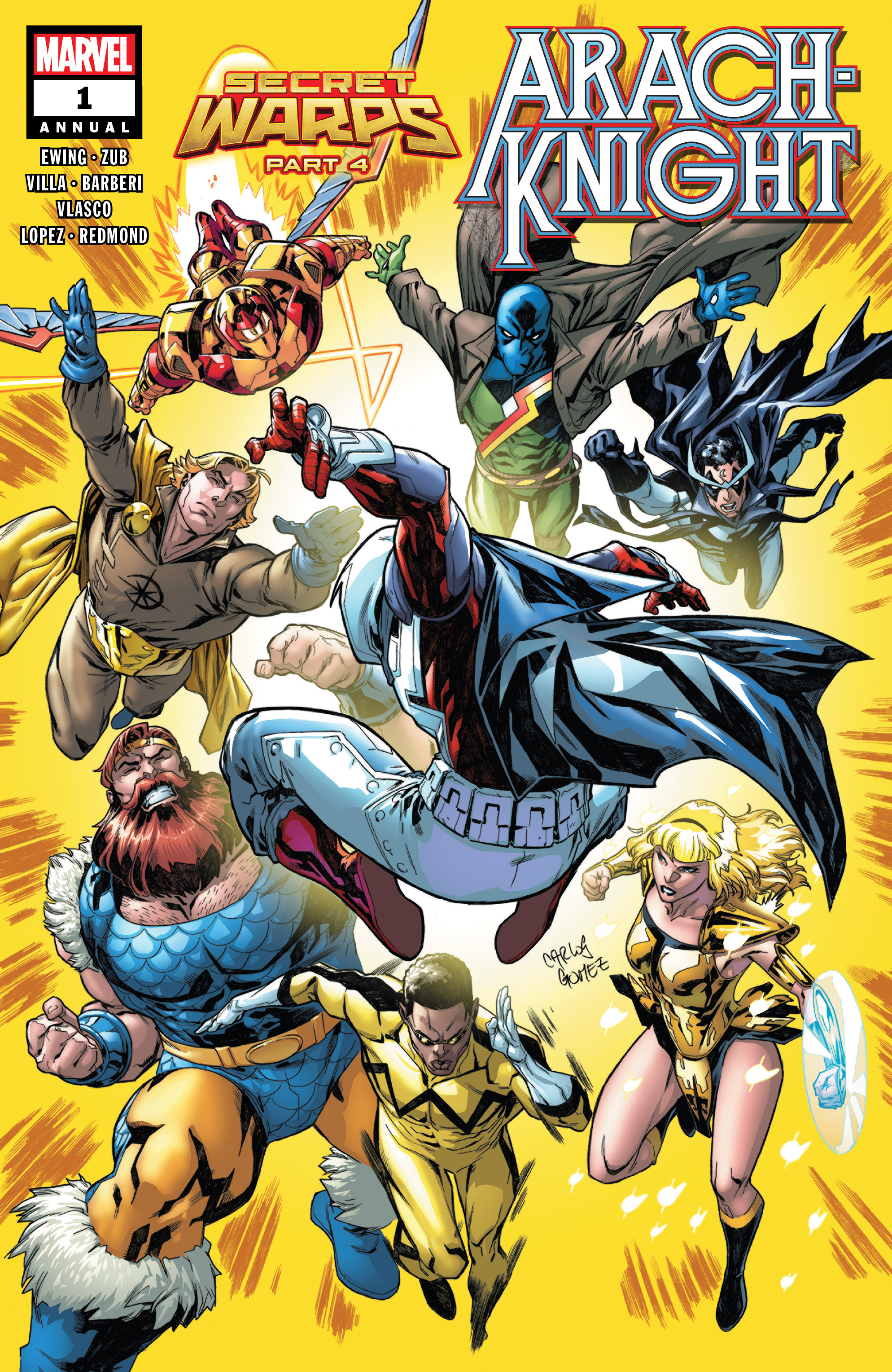 Secret Warps (2019-): Chapter ArachknightAnnual1 - Page 1