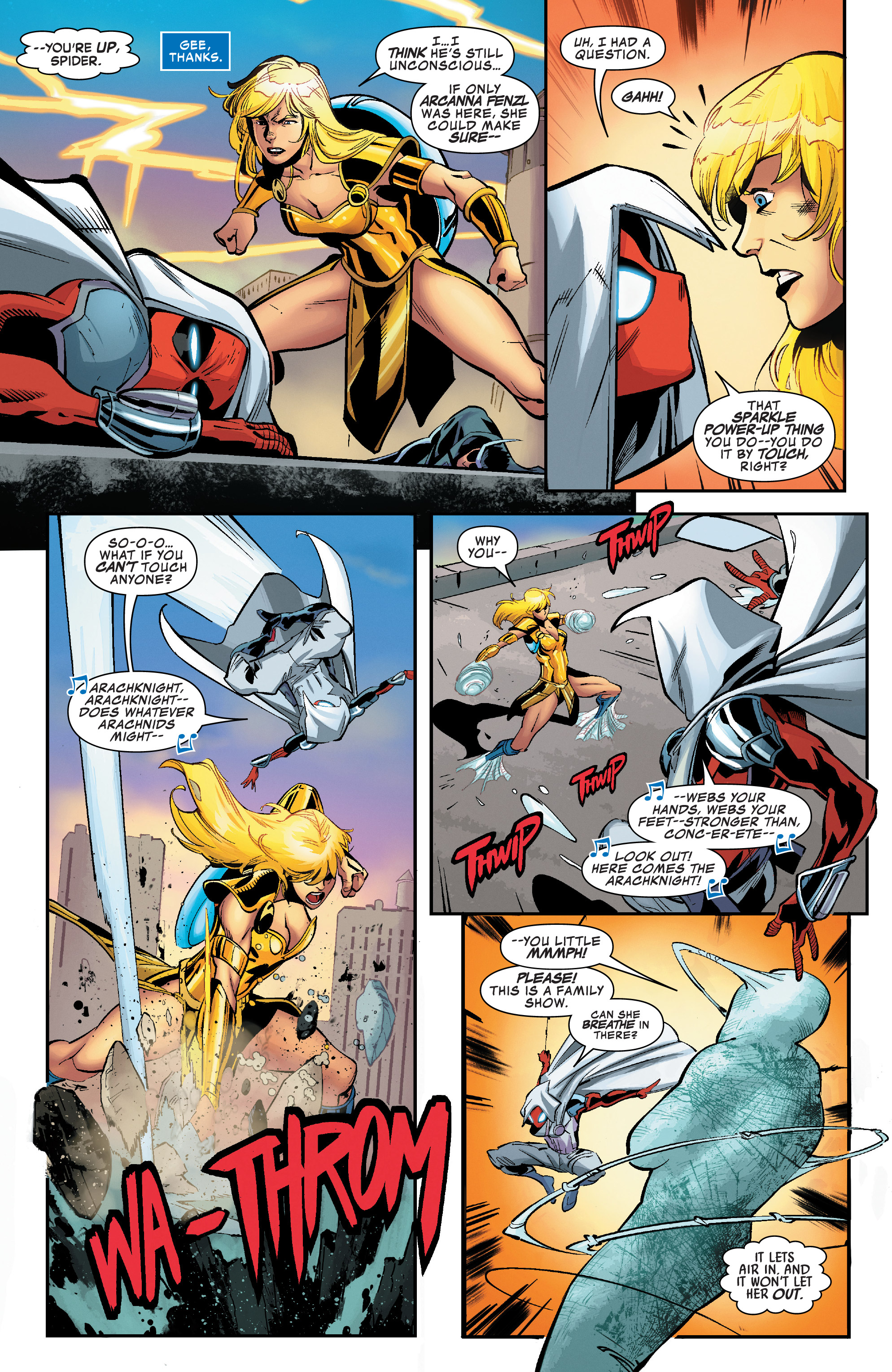 Secret Warps (2019-): Chapter ArachknightAnnual1 - Page 14