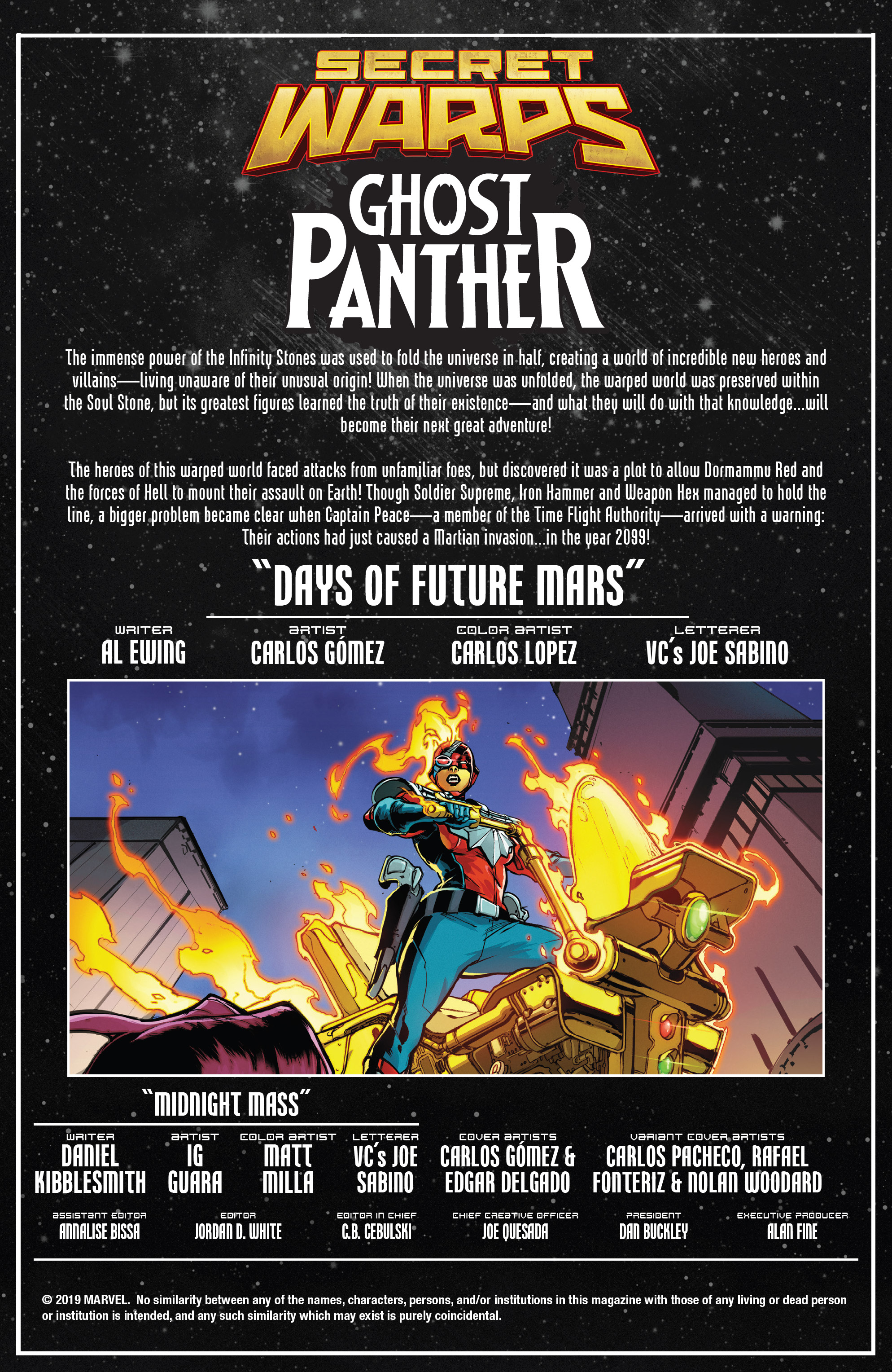 Secret Warps (2019-): Chapter GhostPantherAnnual1 - Page 2