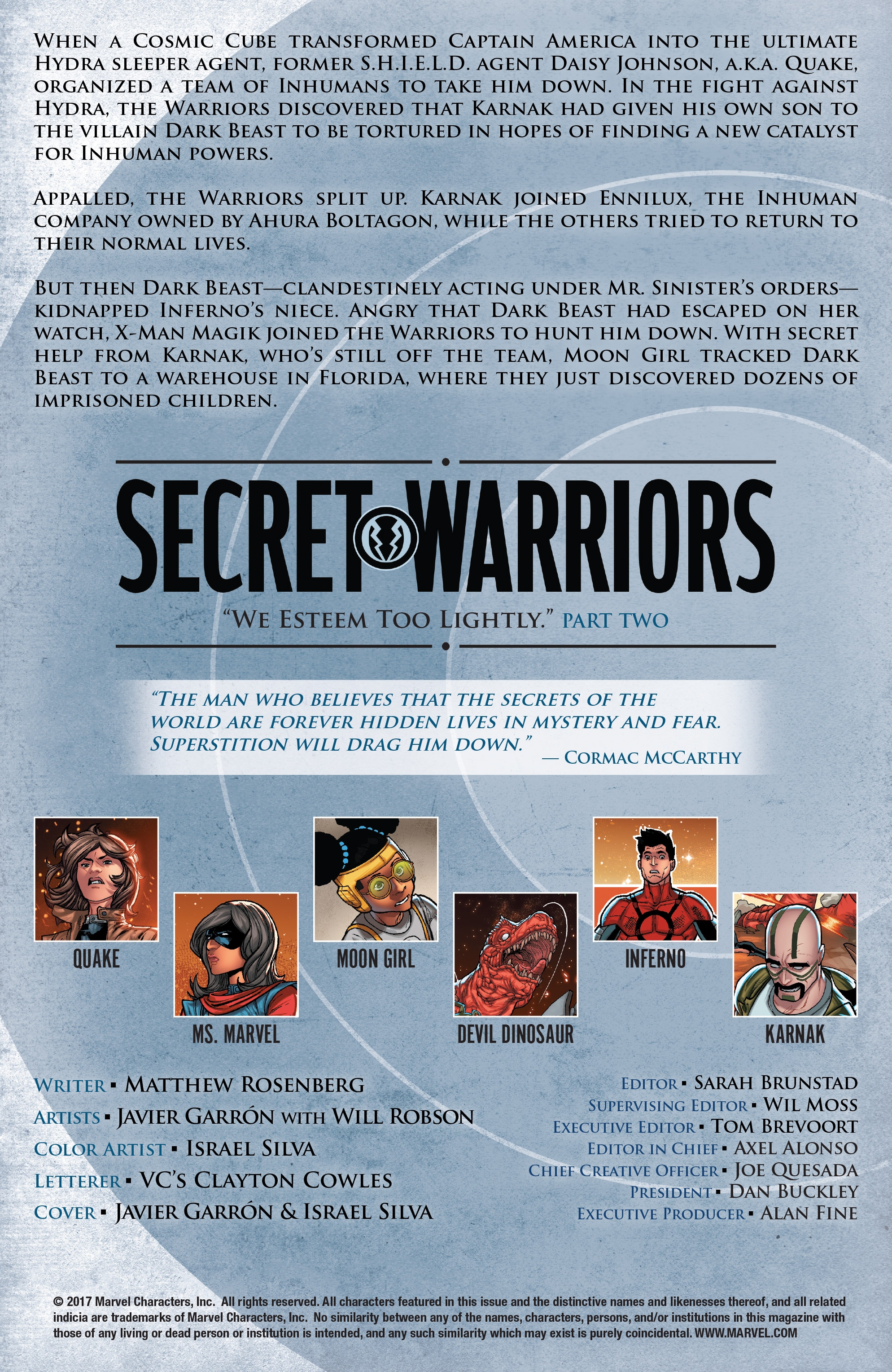 Secret Warriors (2017-): Chapter 9 - Page 2
