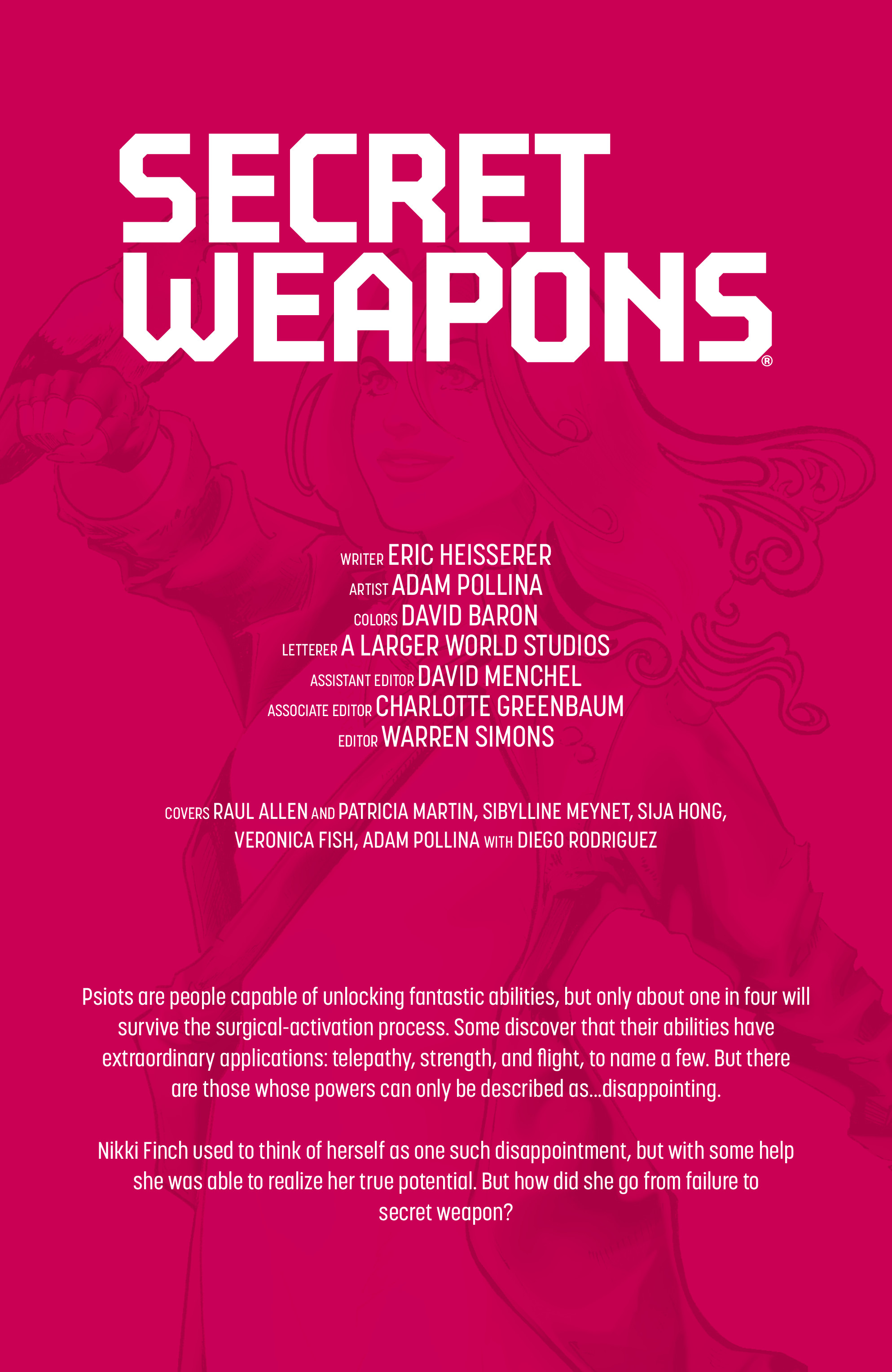 Secret Weapons (2017): Chapter 0 - Page 5