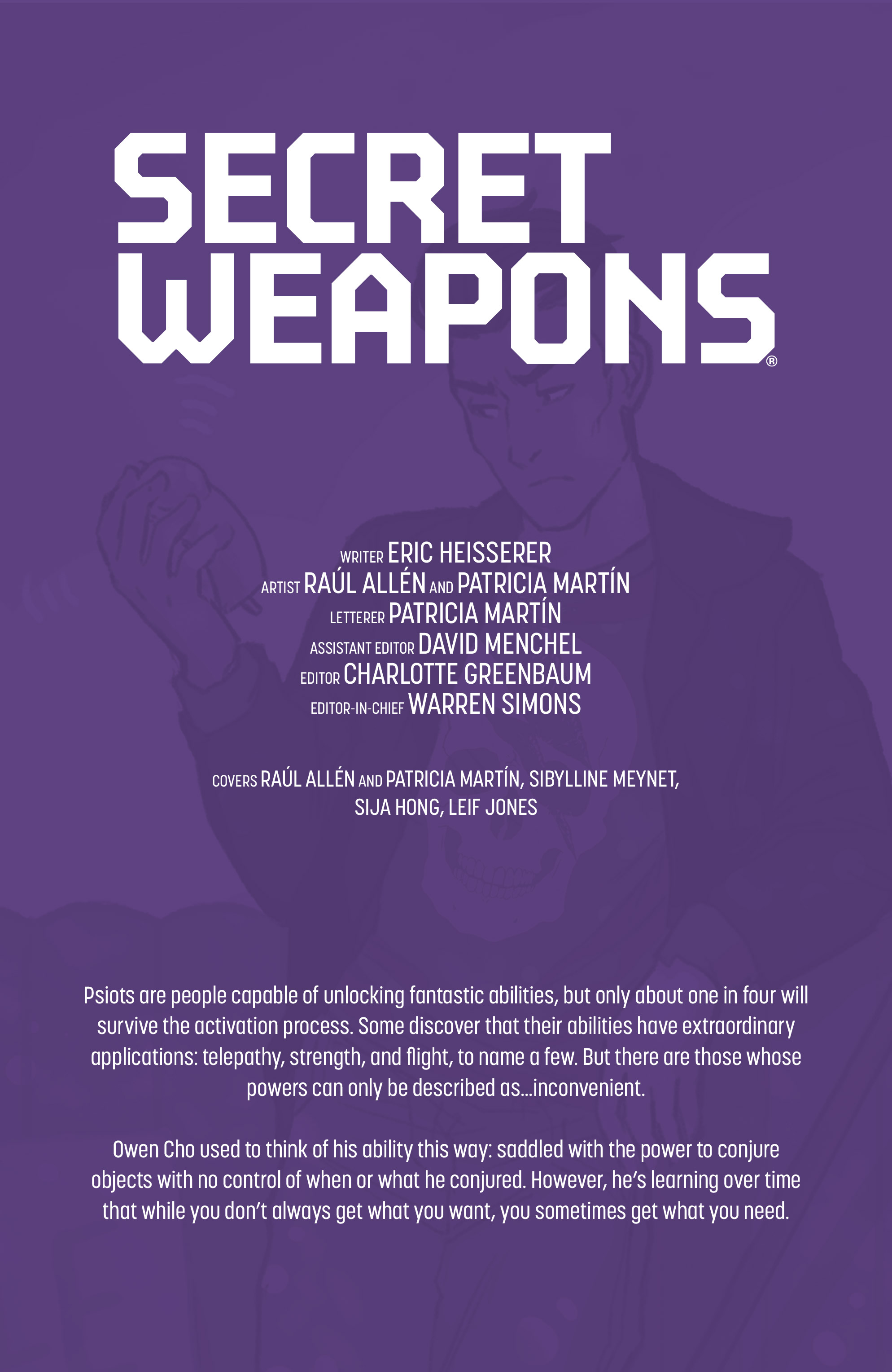 Secret Weapons: Owen's Story (2018-): Chapter 0 - Page 3
