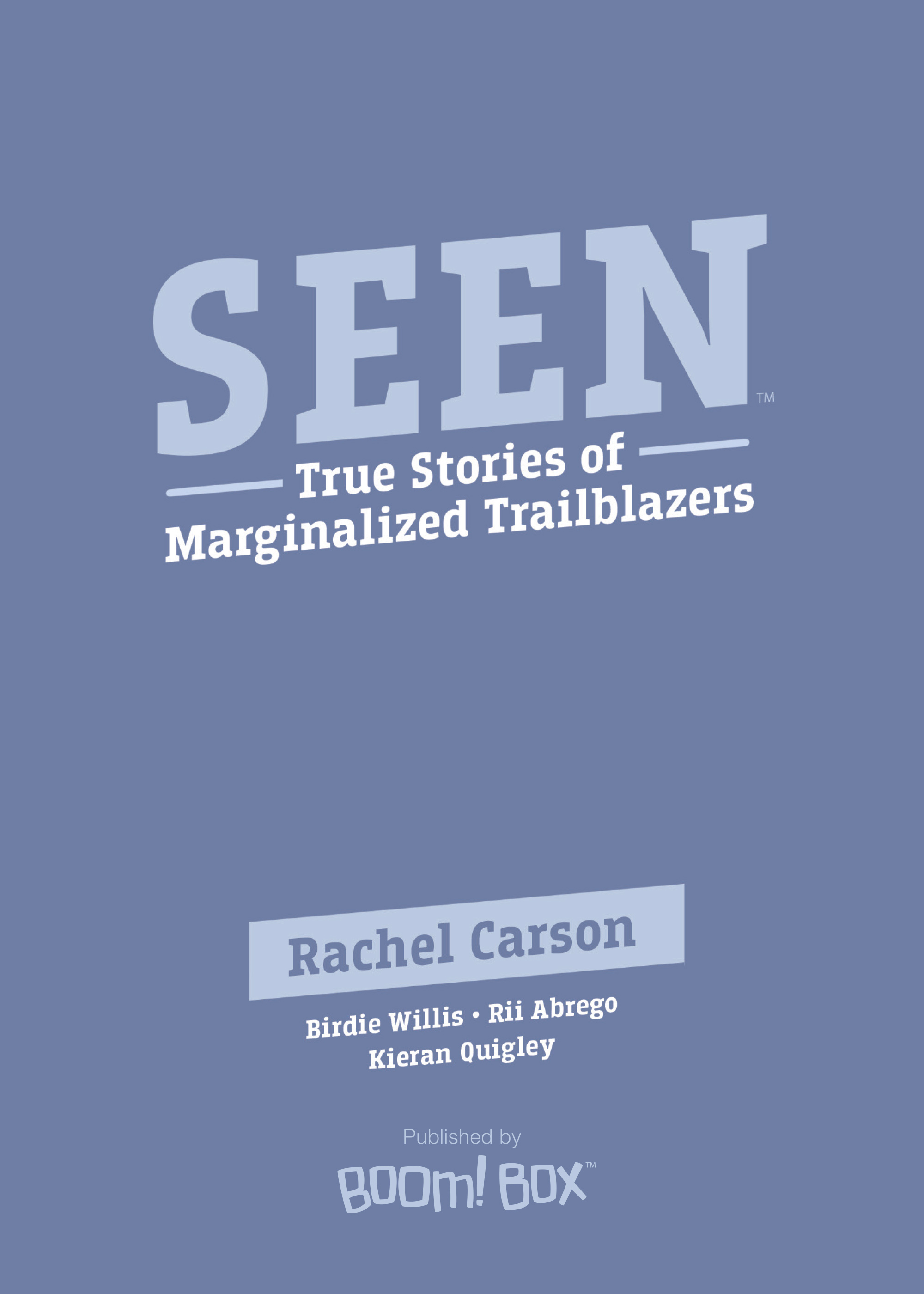 Seen: Rachel Carson (2021): Chapter 1 - Page 3