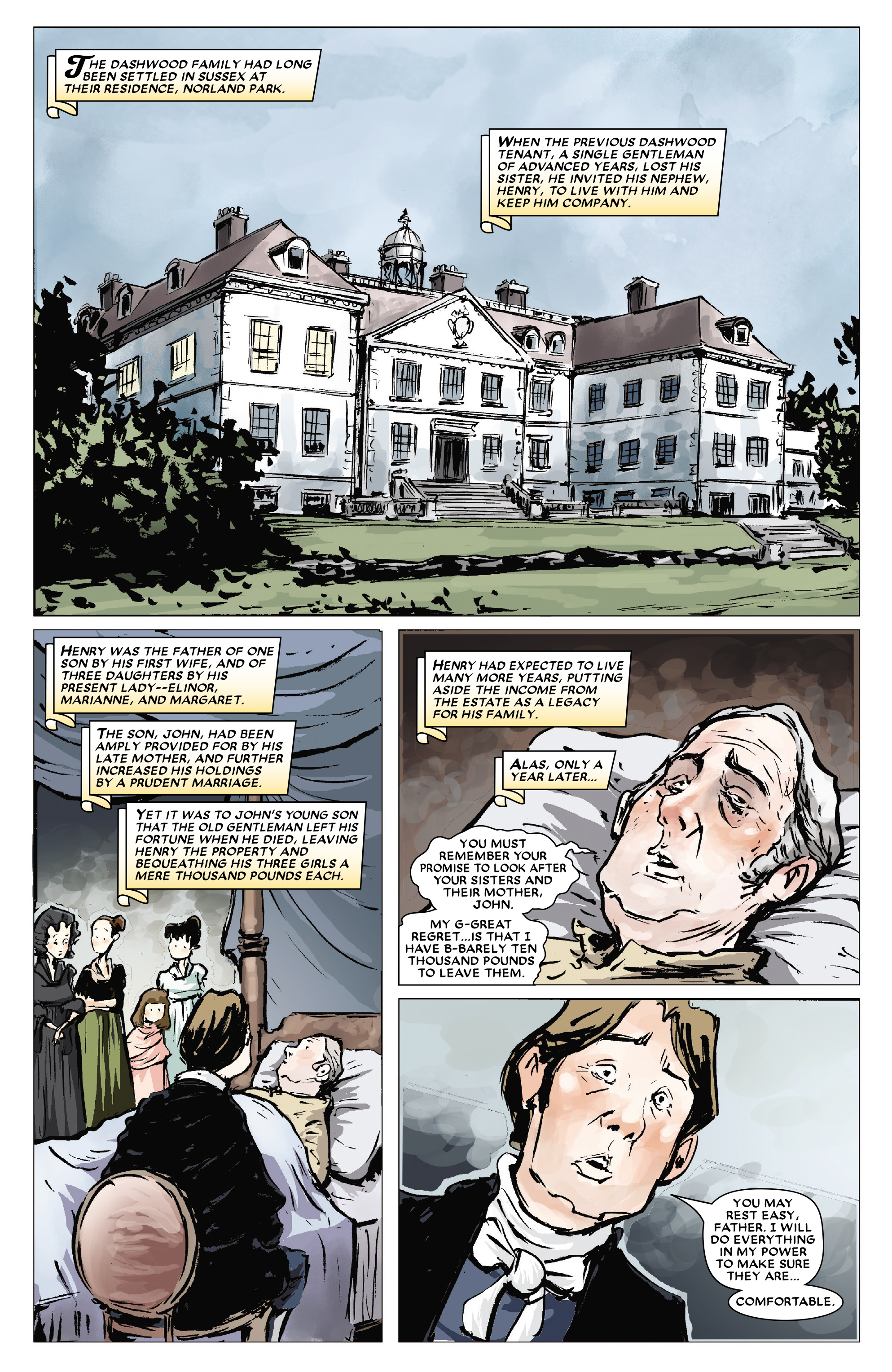 Sense and Sensibility (2011) (TPB): Chapter 1 - Page 8