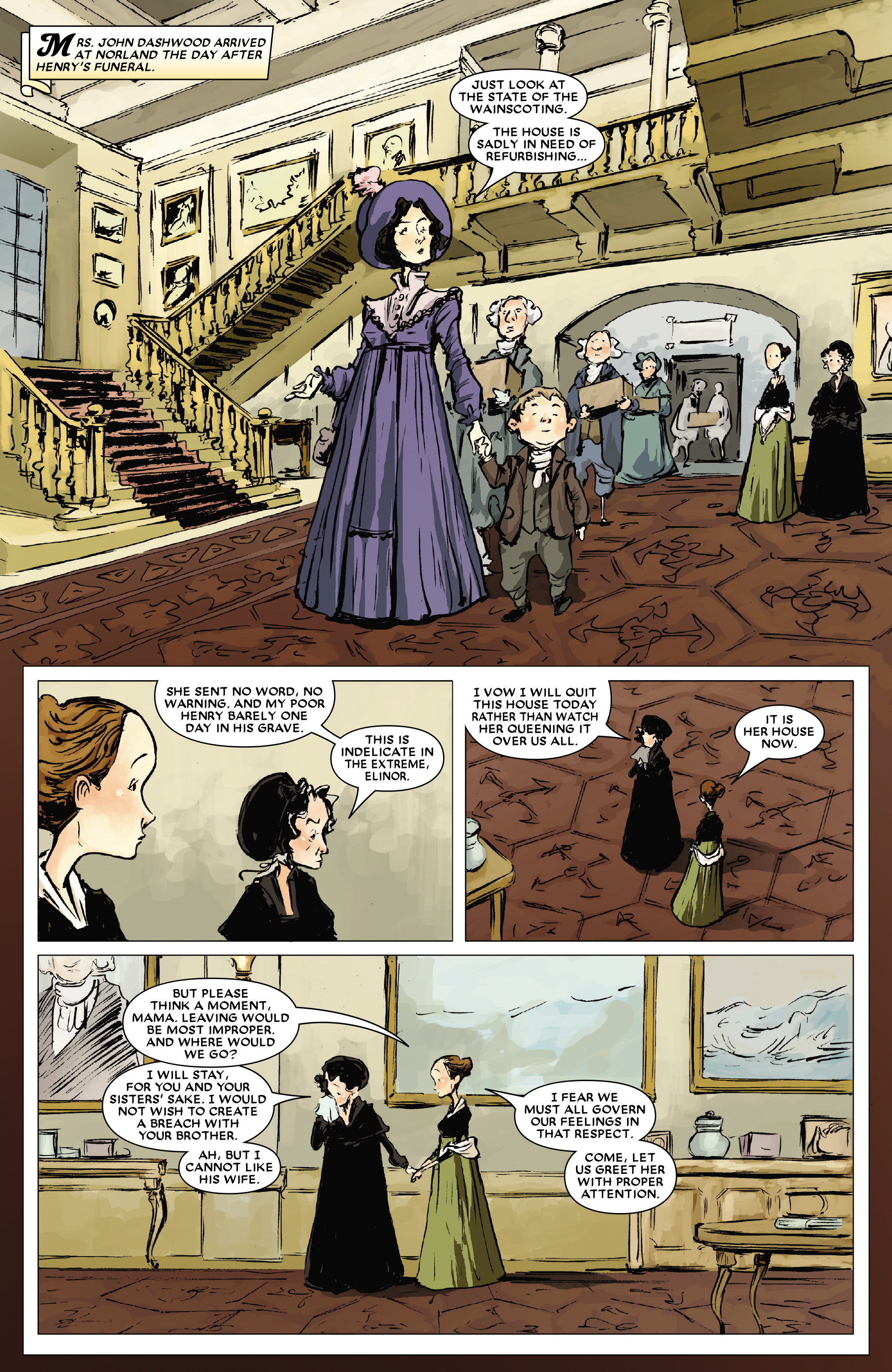Sense and Sensibility (2011) (TPB): Chapter 1 - Page 9