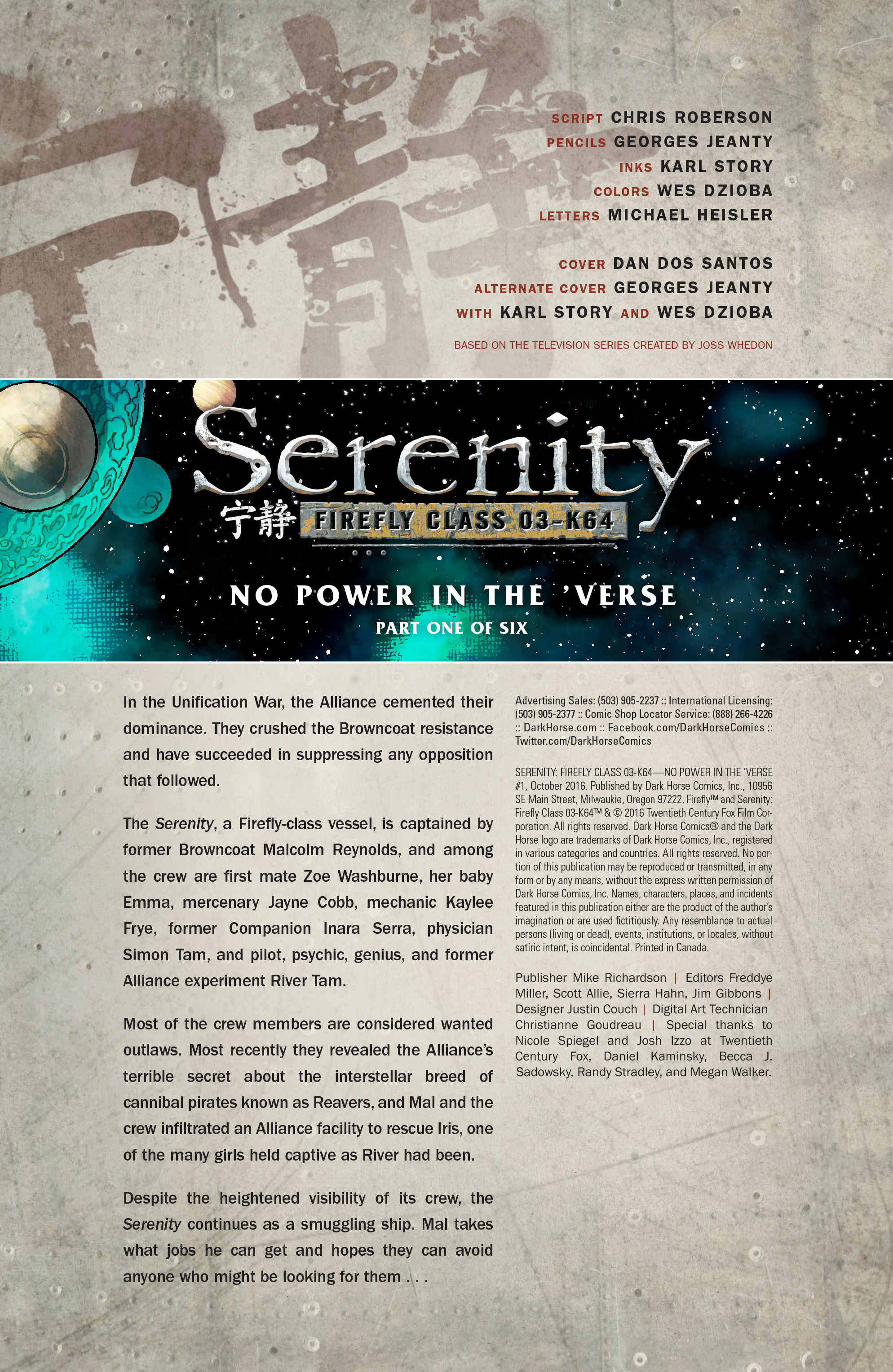 Serenity: No Power in the Verse (2016-): Chapter 1 - Page 7