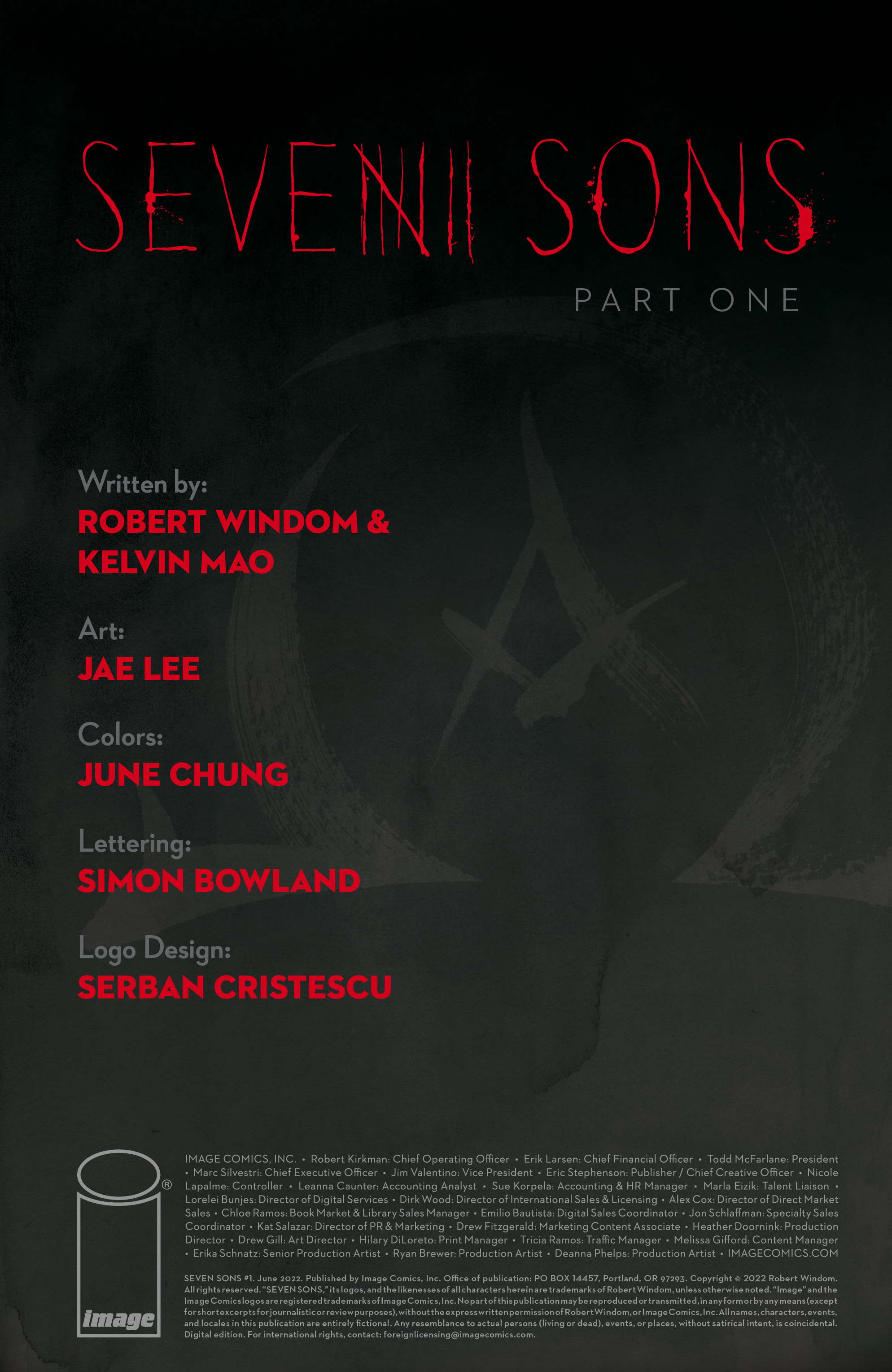 Seven Sons (2022-): Chapter 1 - Page 2
