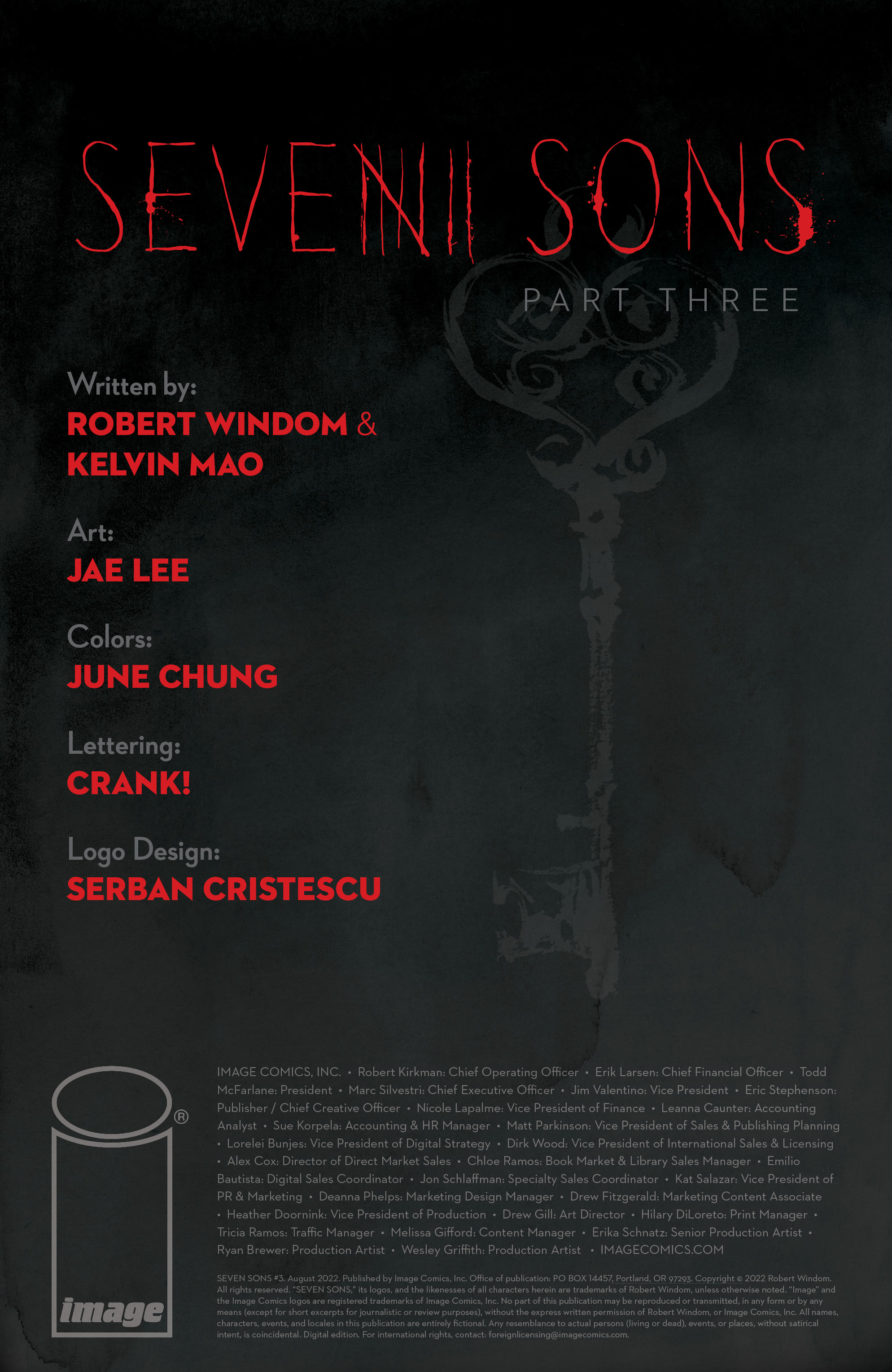 Seven Sons (2022-): Chapter 3 - Page 2