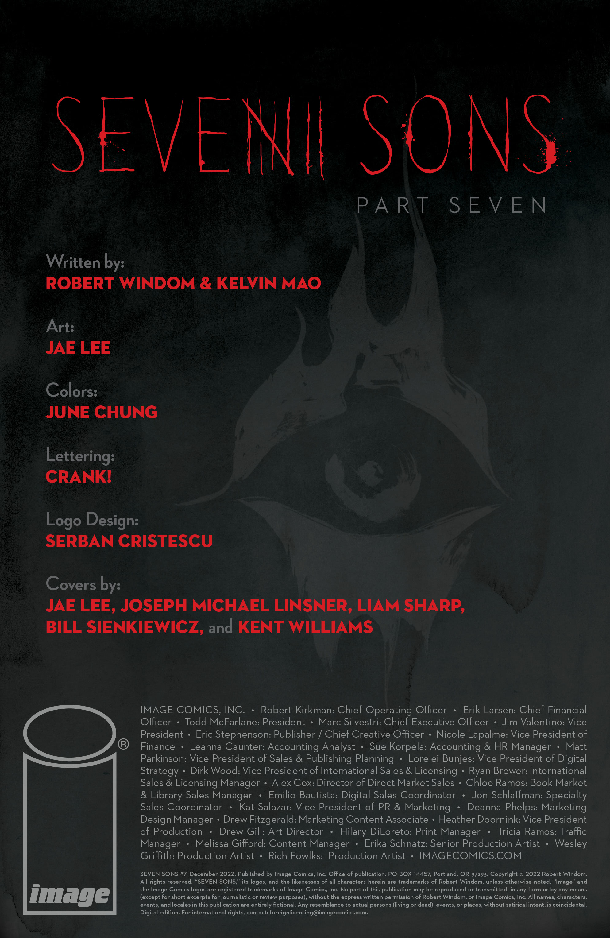 Seven Sons (2022-): Chapter 7 - Page 2