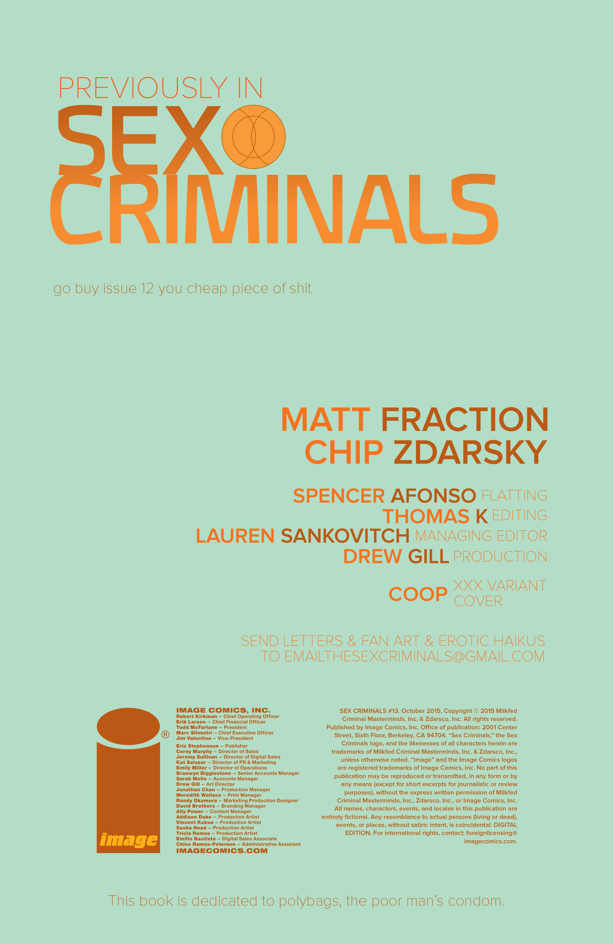 Sex Criminals (2013-): Chapter 13 - Page 2