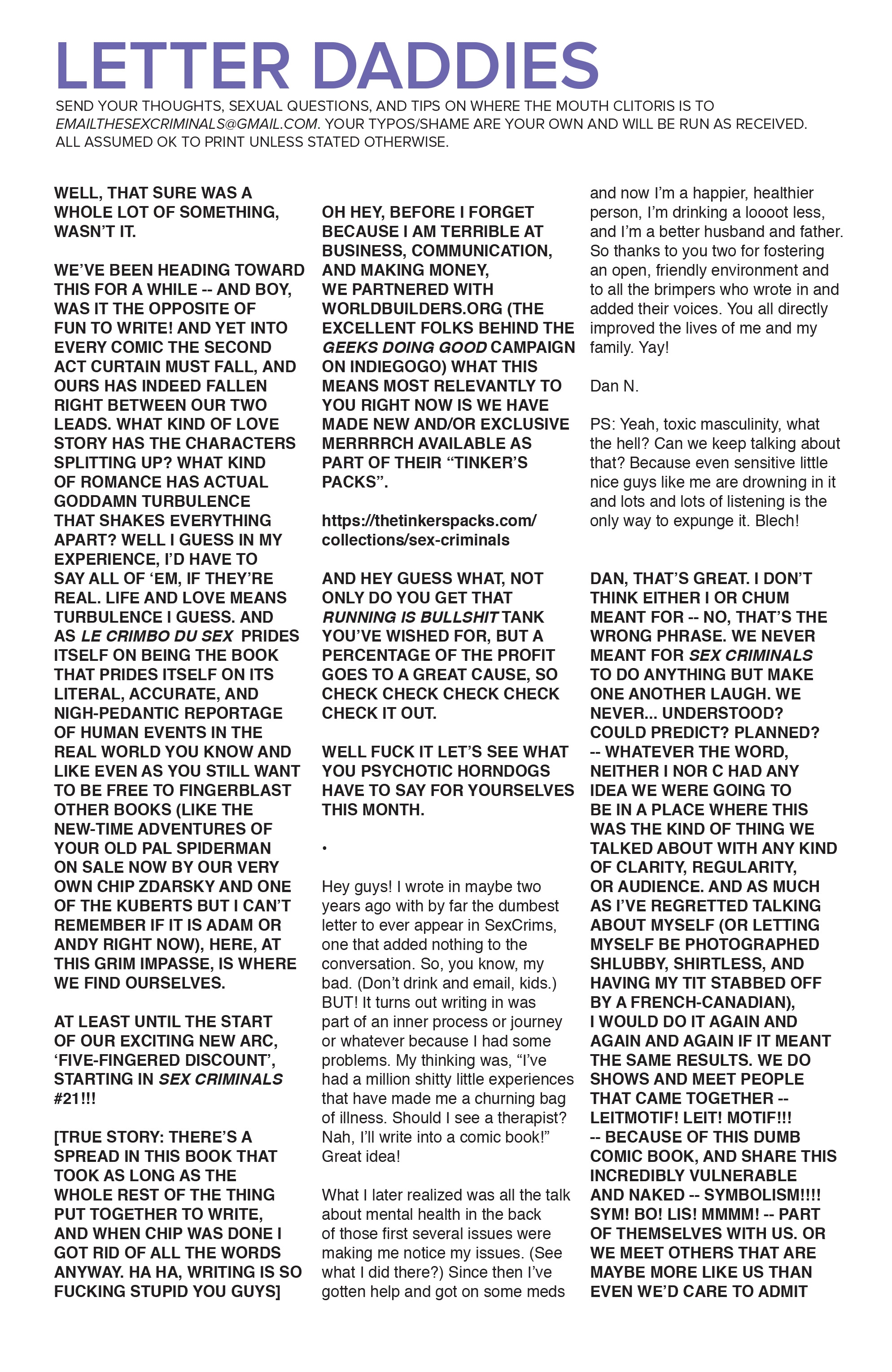 Sex Criminals (2013-): Chapter 20 - Page 20