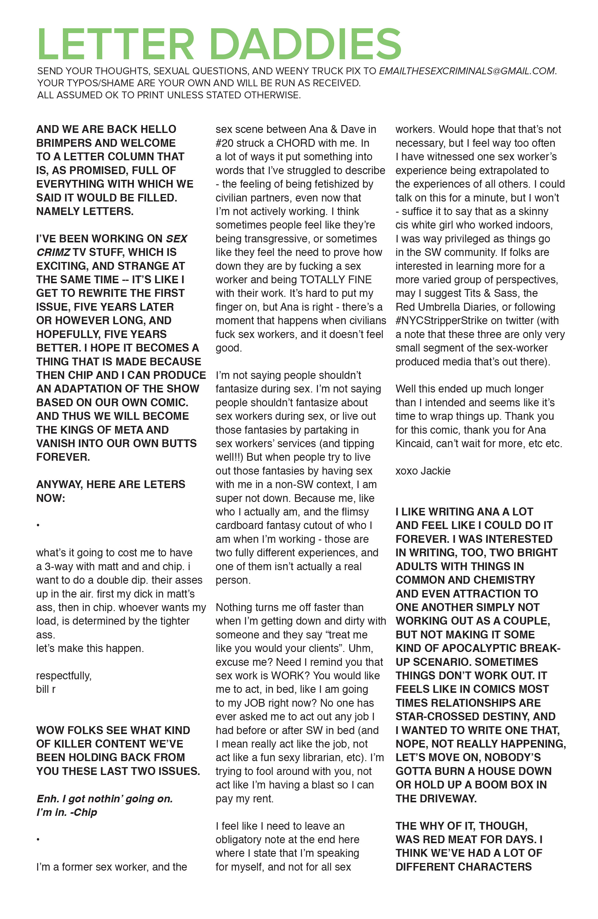 Sex Criminals (2013-): Chapter 24 - Page 23