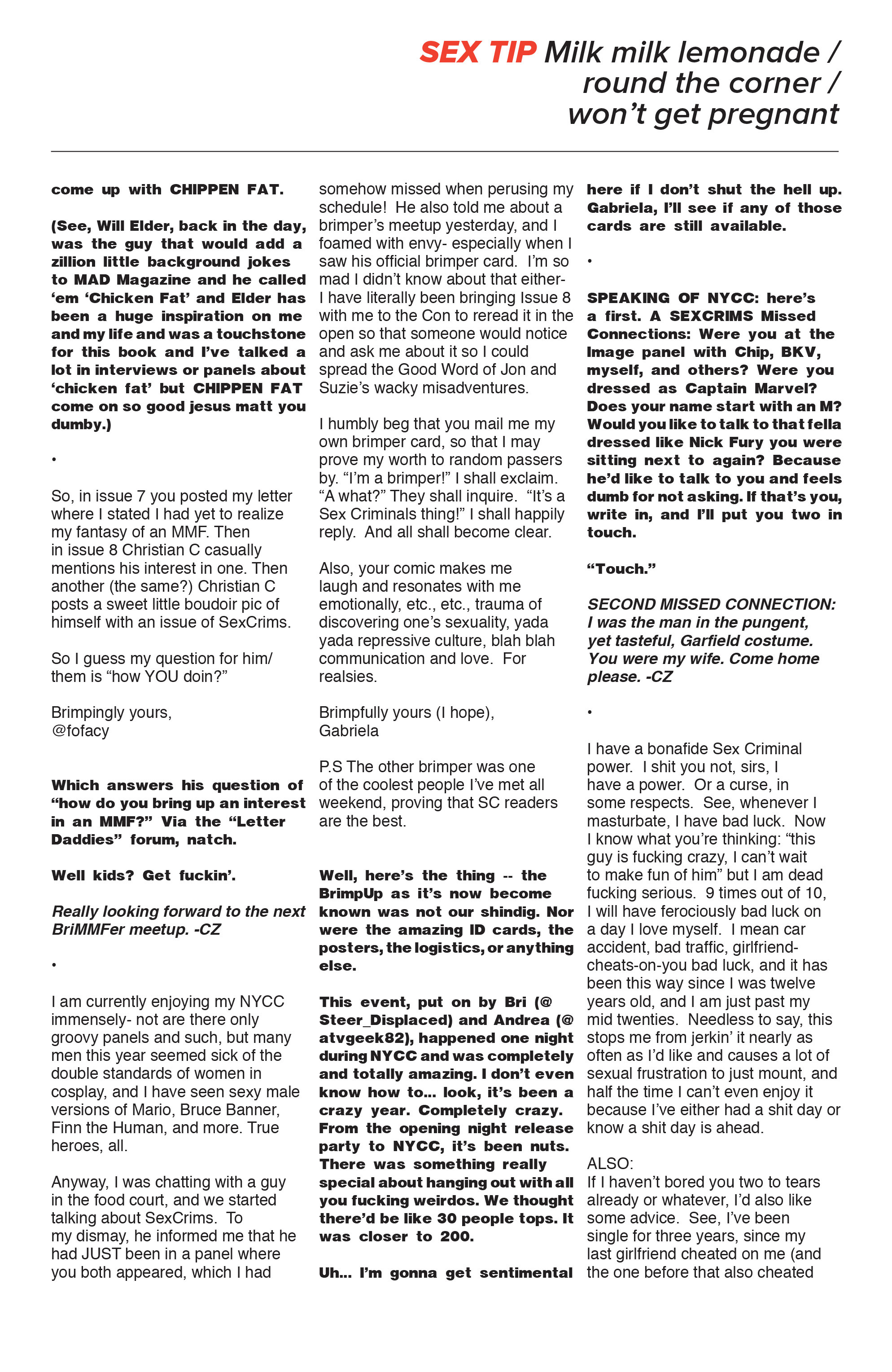 Sex Criminals (2013-): Chapter 9 - Page 27