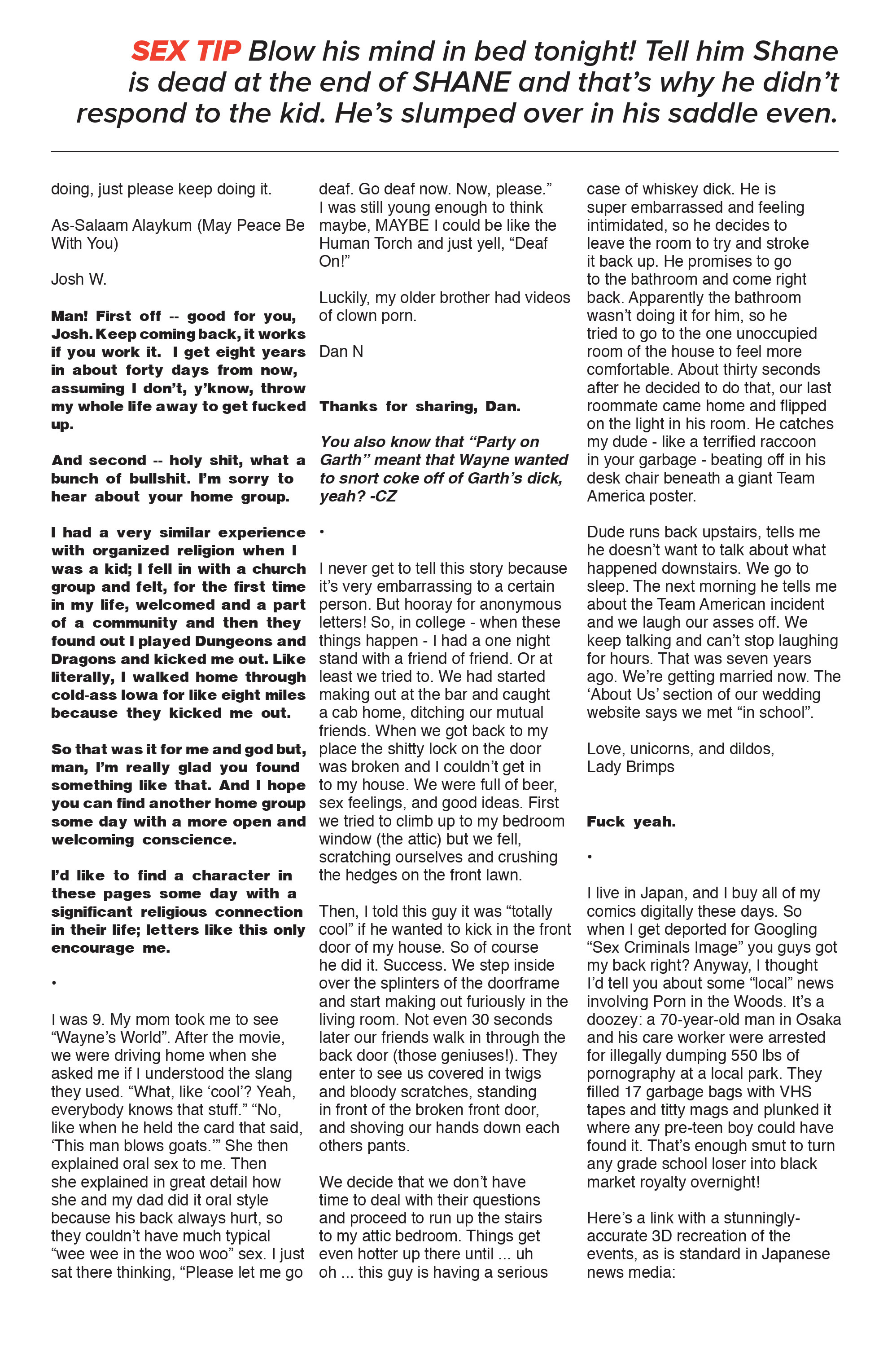Sex Criminals (2013-): Chapter 9 - Page 29