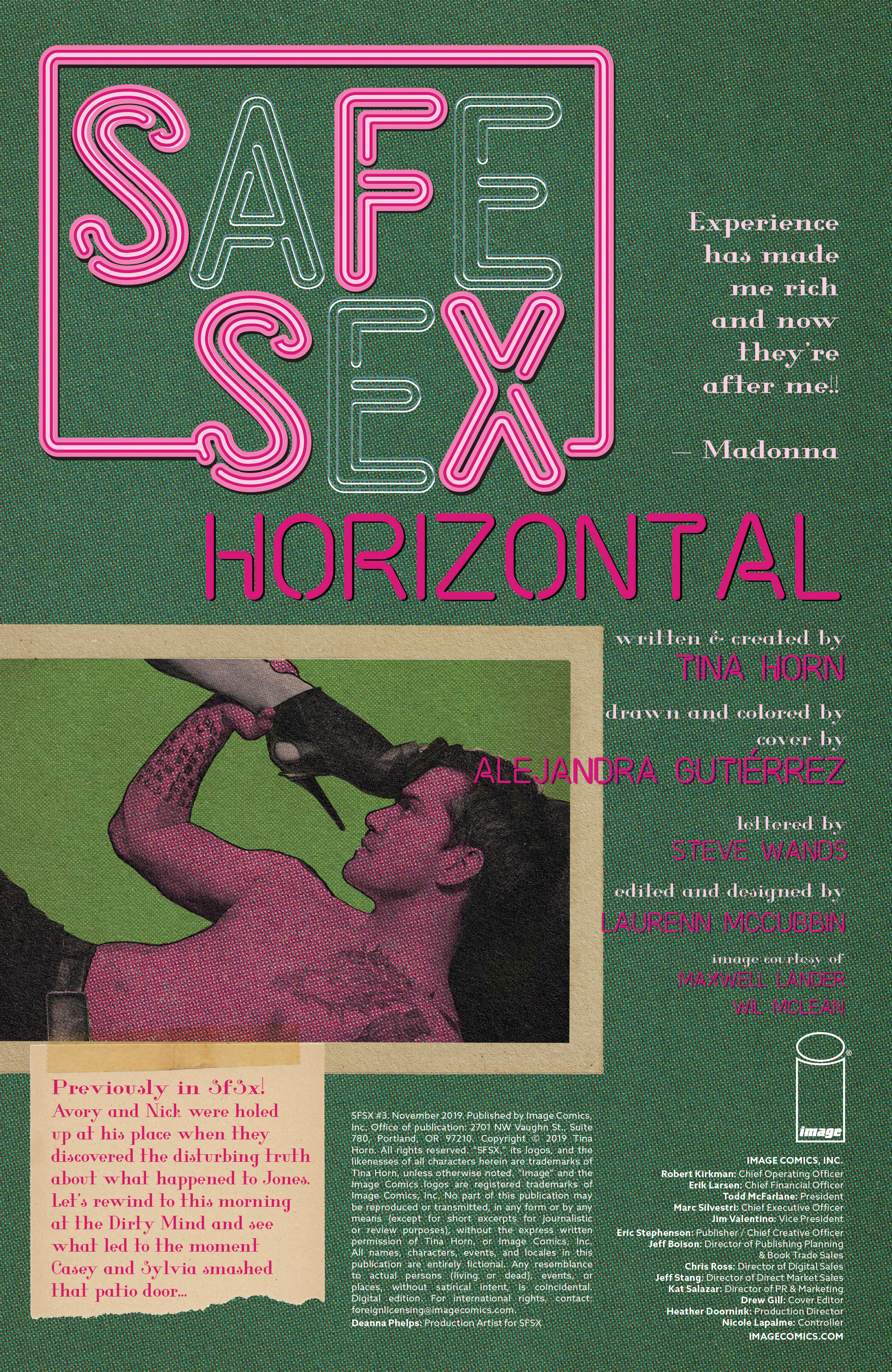 SFSX (Safe Sex) (2019): Chapter 3 - Page 2