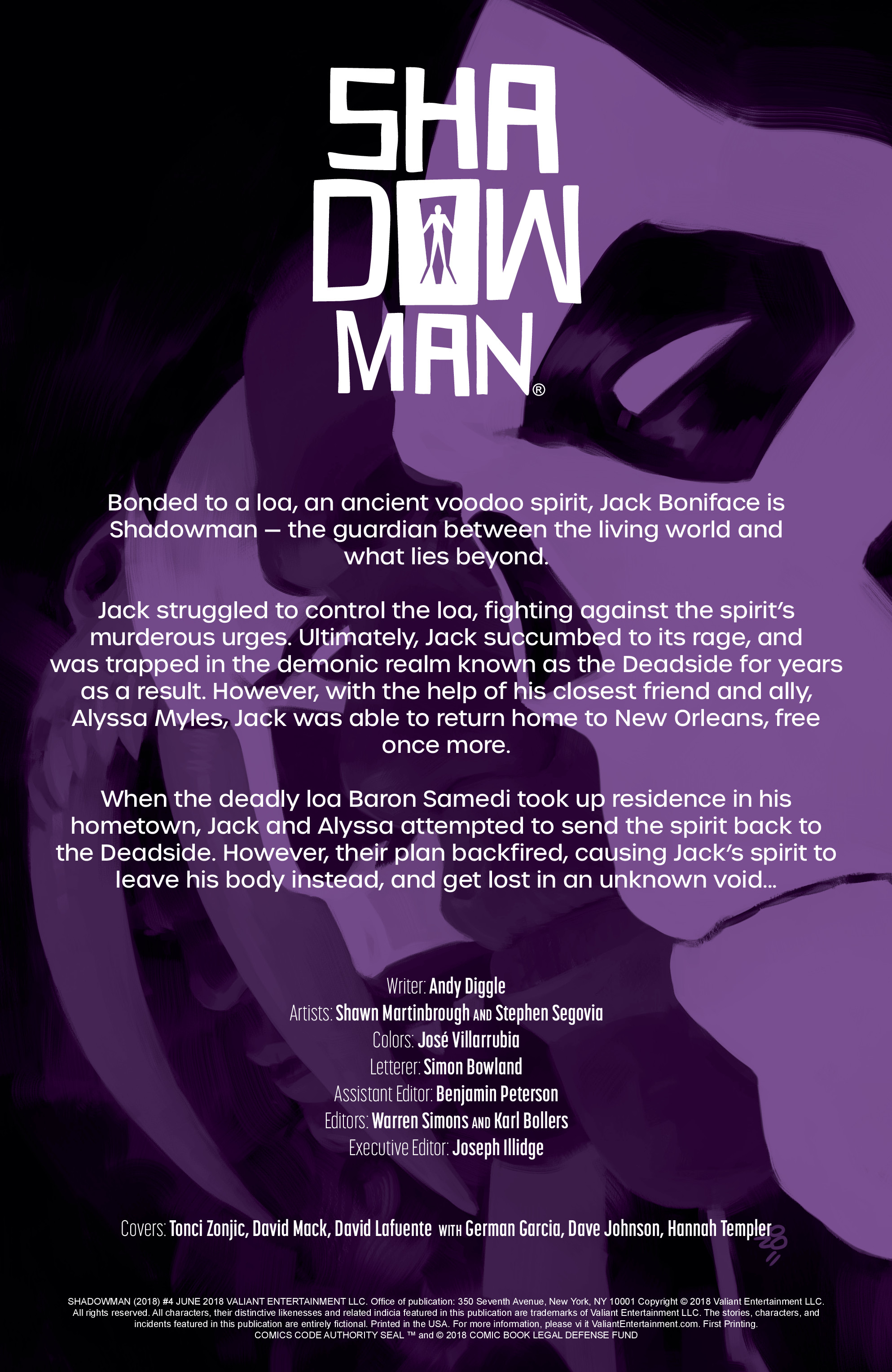 Shadowman (2018): Chapter 4 - Page 2