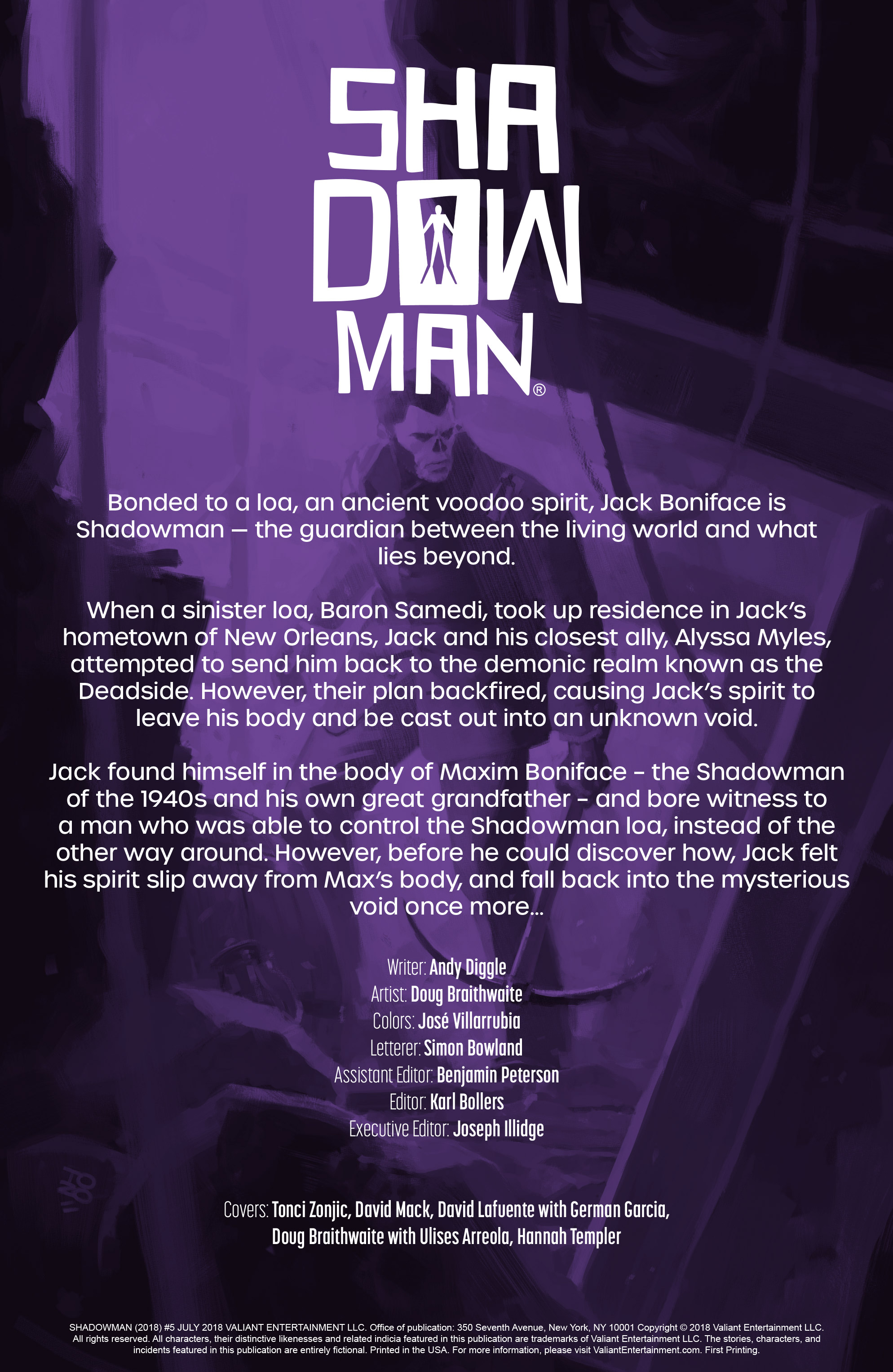Shadowman (2018): Chapter 5 - Page 2