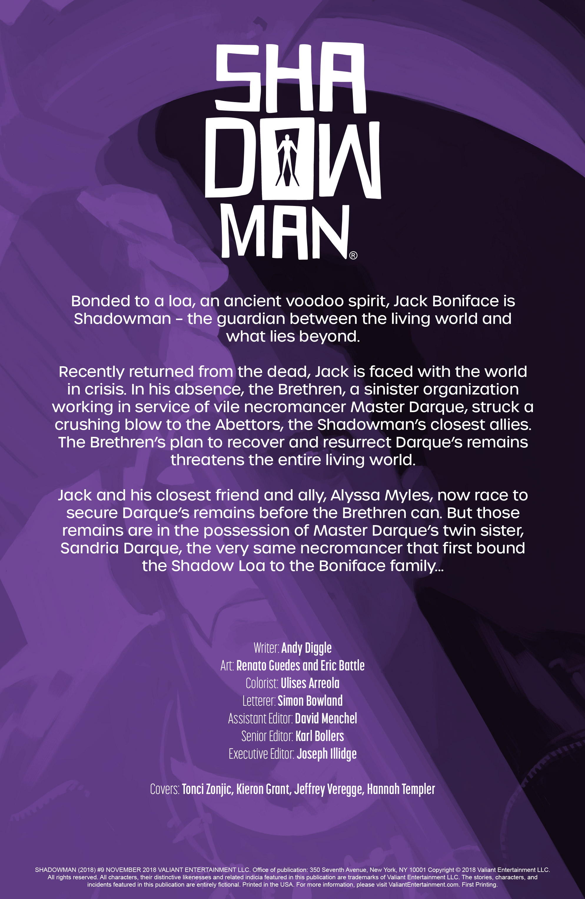 Shadowman (2018): Chapter 9 - Page 2