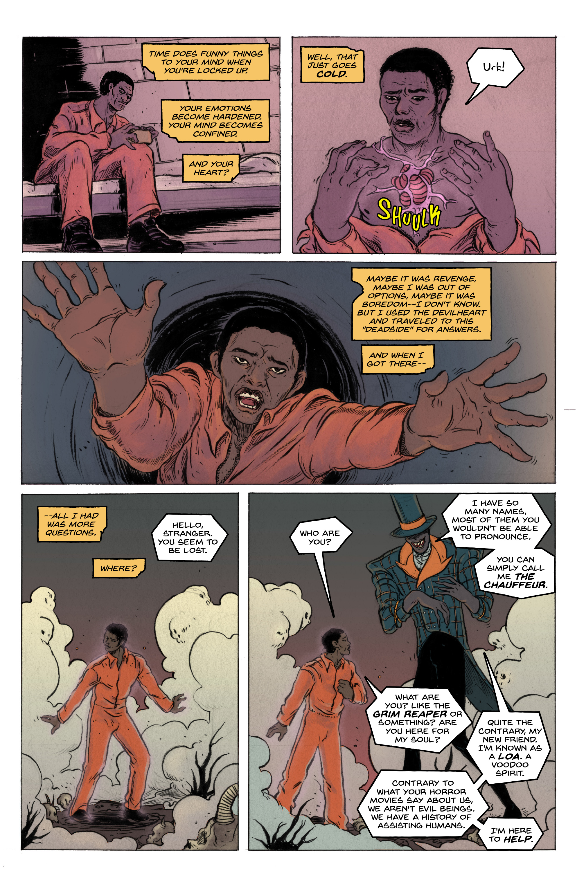 Shadowman and Punk Mambo: Tales from the Deadside (2024-): Chapter 1 - Page 8