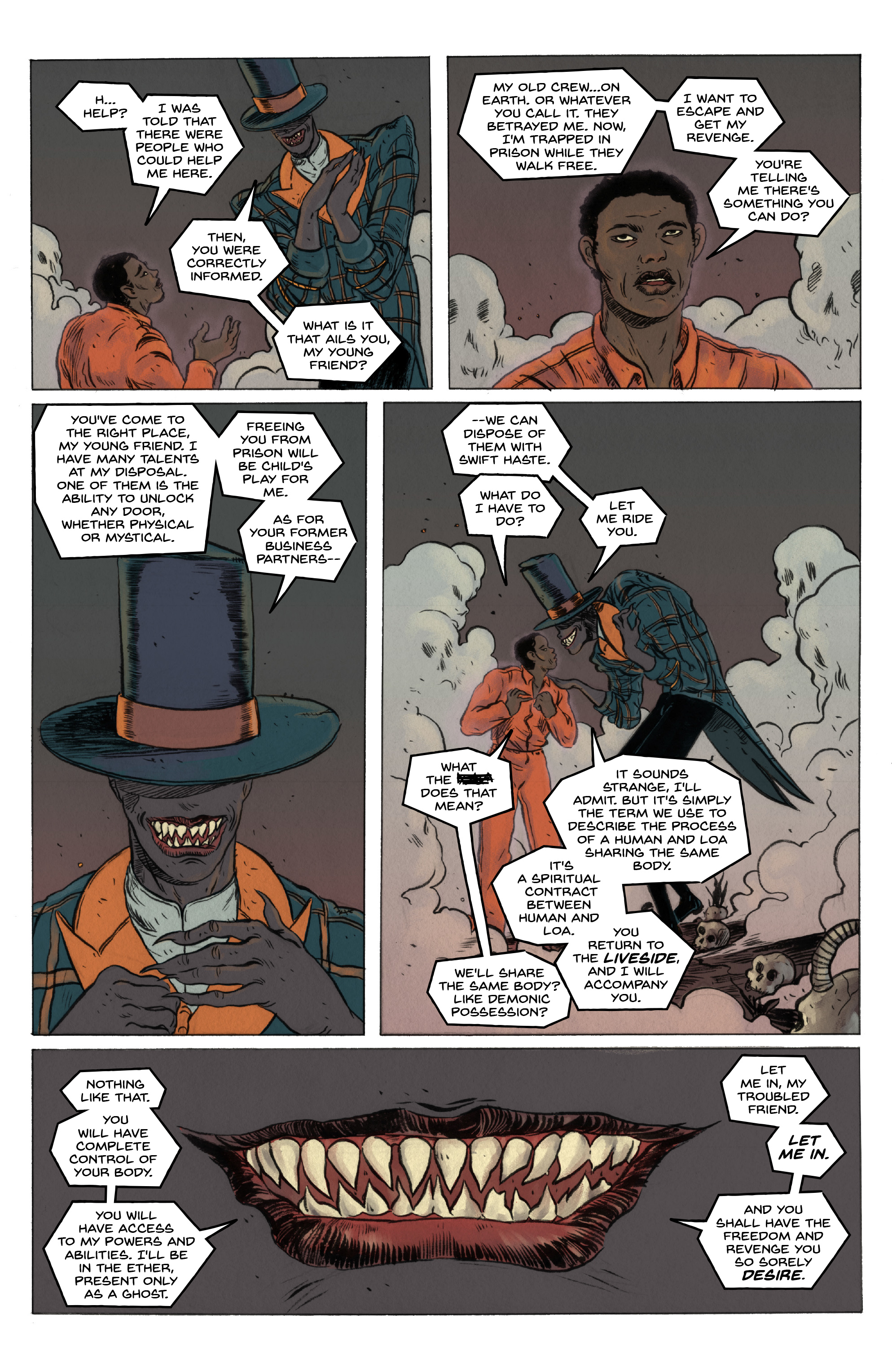 Shadowman and Punk Mambo: Tales from the Deadside (2024-): Chapter 1 - Page 9