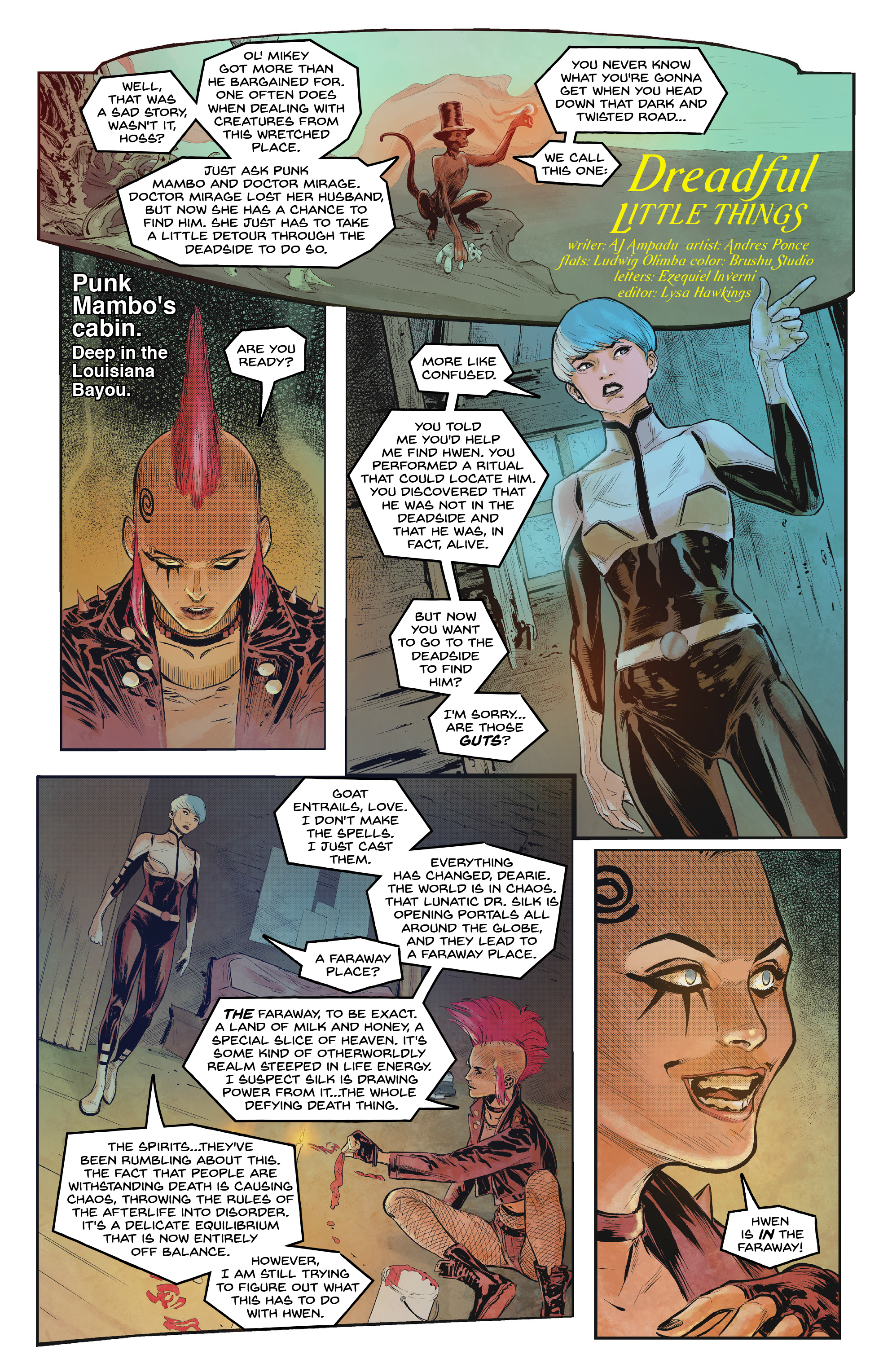 Shadowman and Punk Mambo: Tales from the Deadside (2024-): Chapter 1 - Page 12