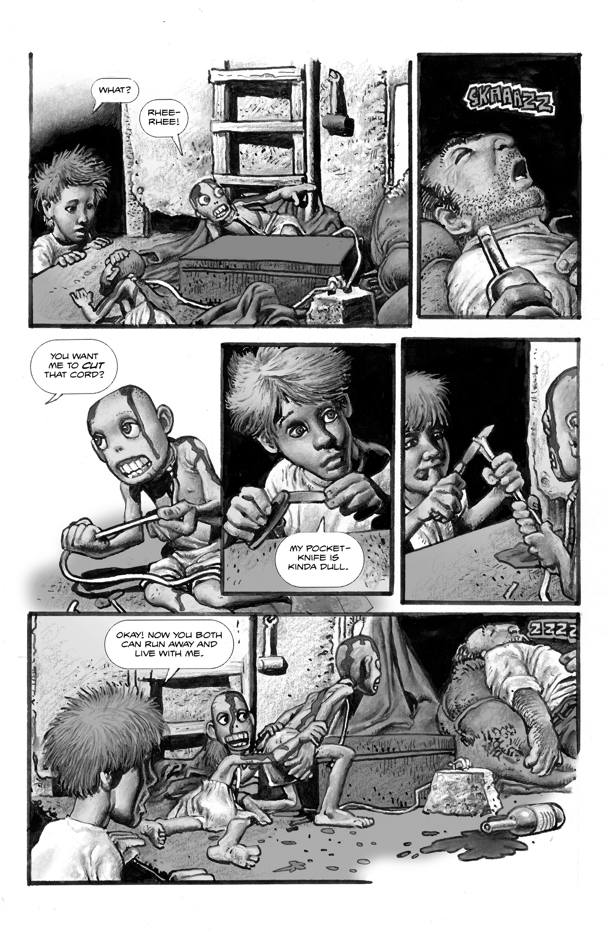 Shadows on the Grave (2016-): Chapter 1 - Page 8