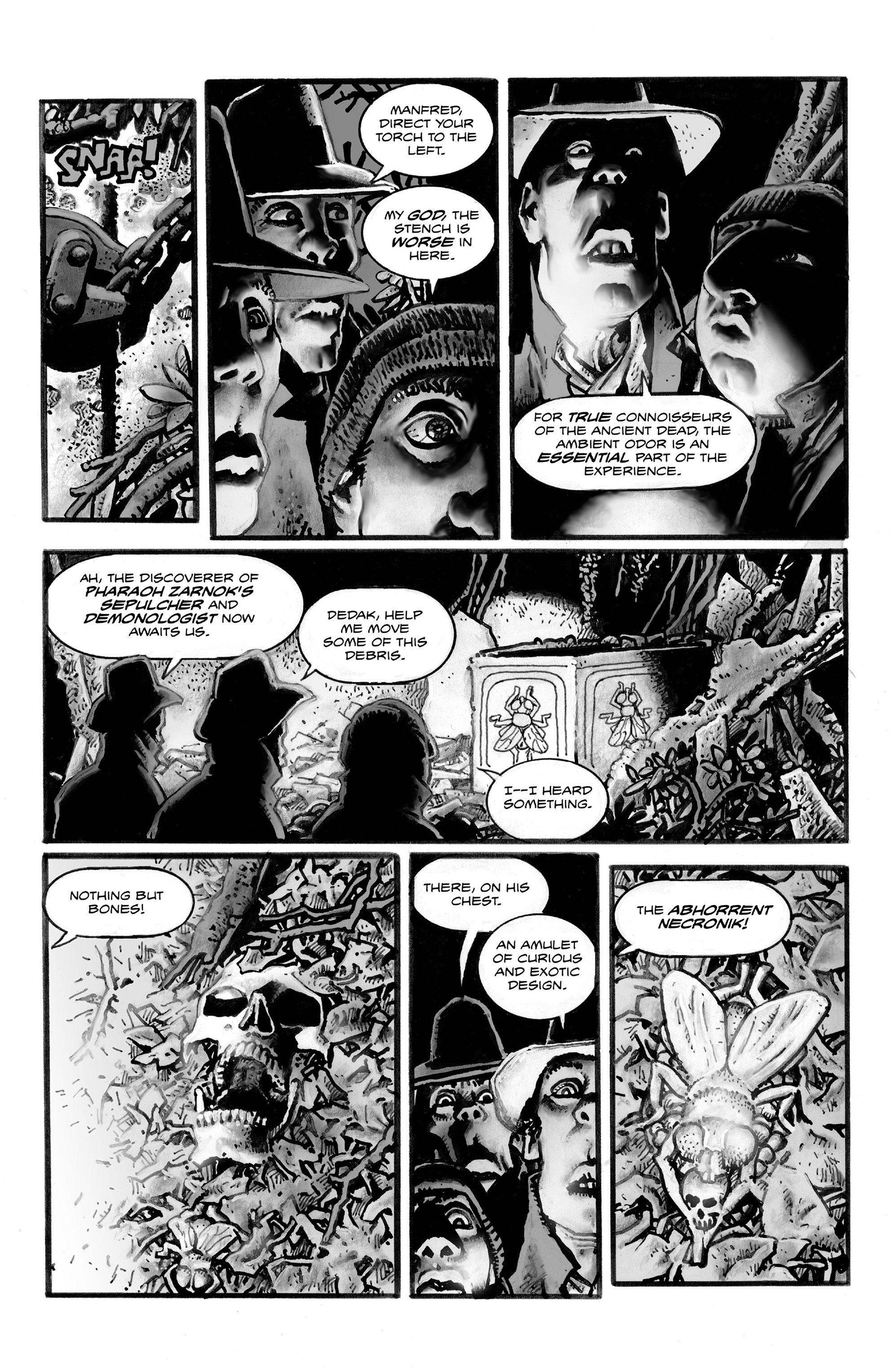 Shadows on the Grave (2016-): Chapter 3 - Page 8