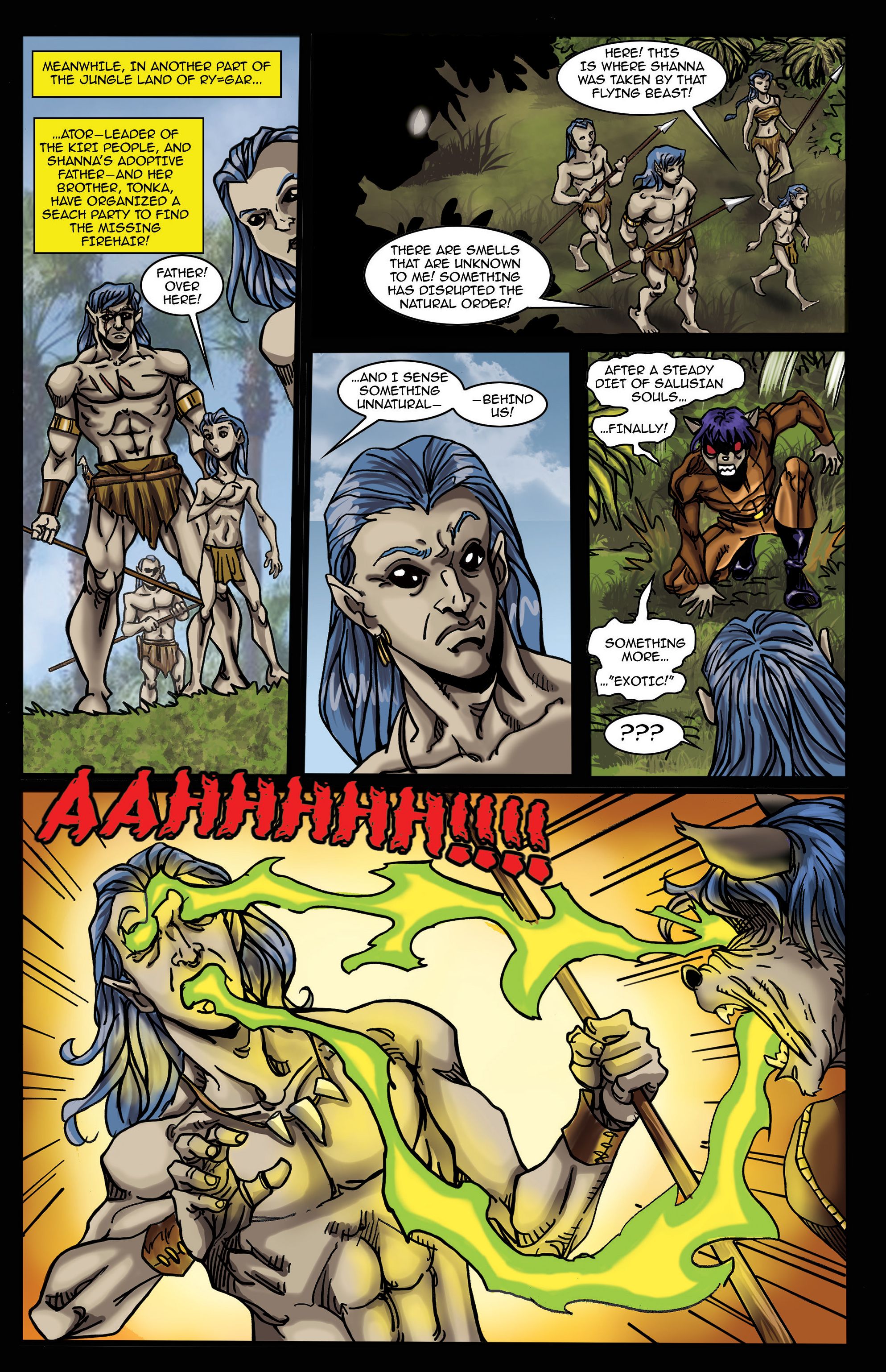 Shanna the Firehair (2020-): Chapter 1 - Page 12