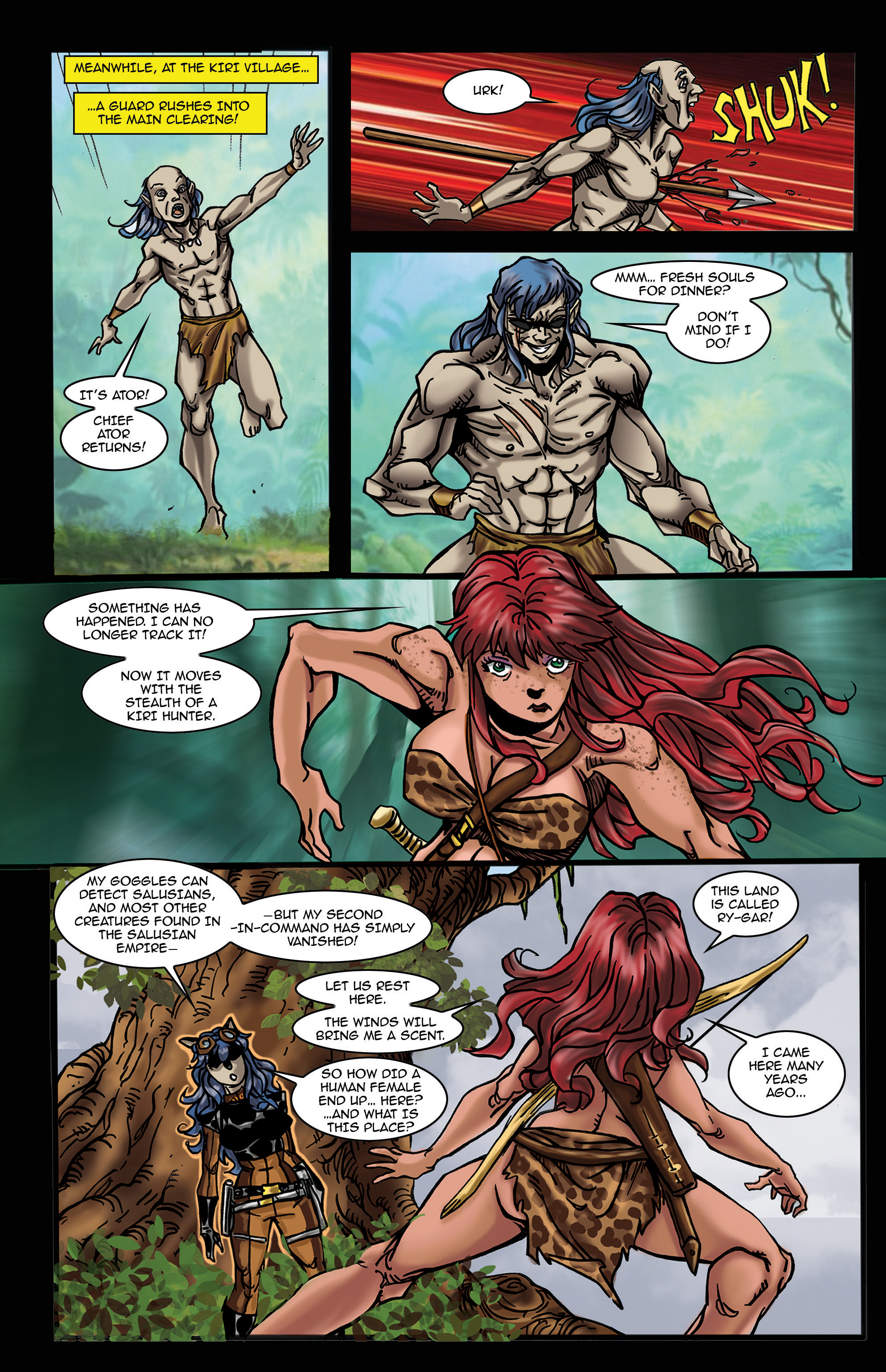 Shanna the Firehair (2020-): Chapter 1 - Page 17