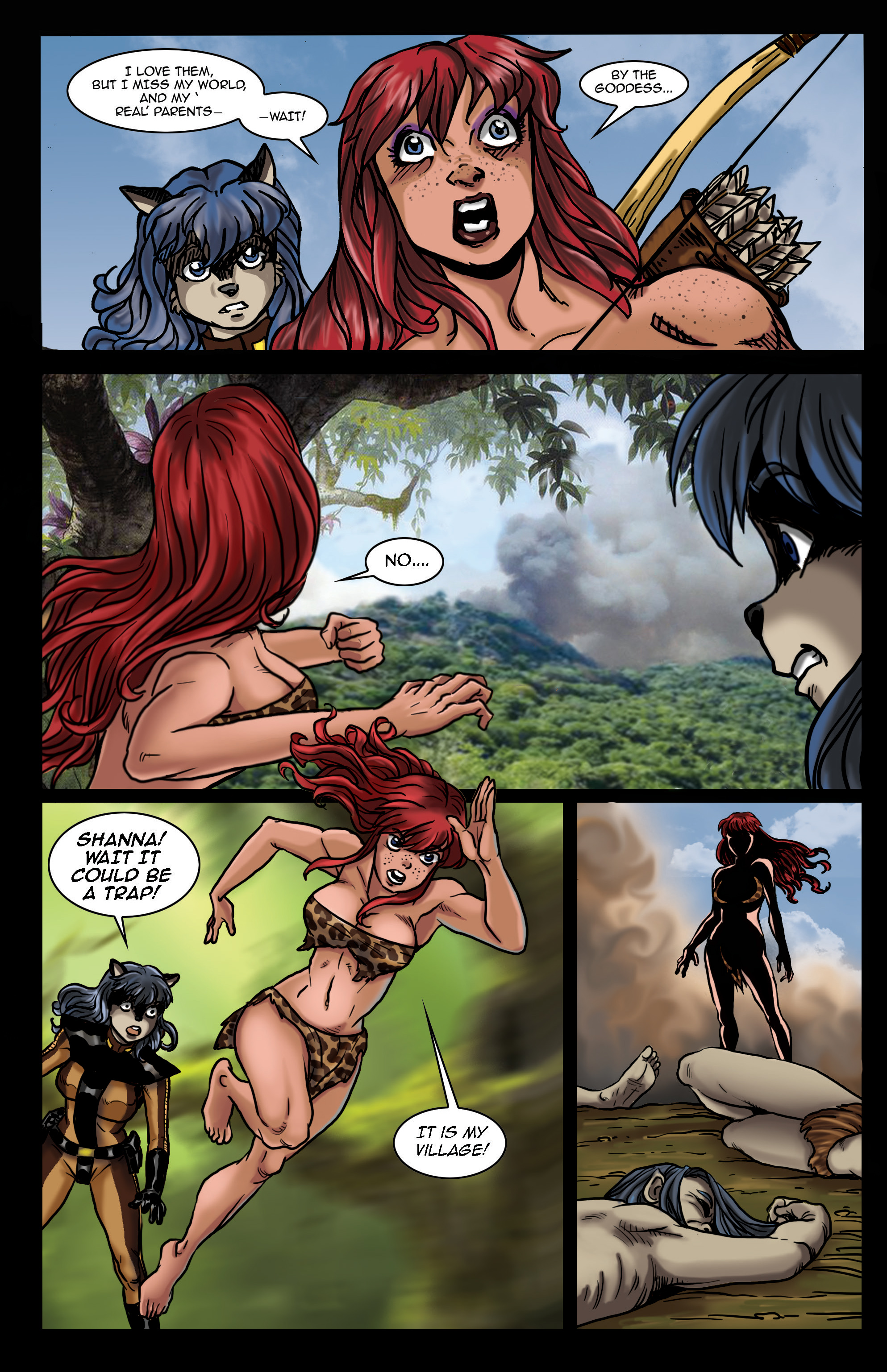 Shanna the Firehair (2020-): Chapter 1 - Page 19