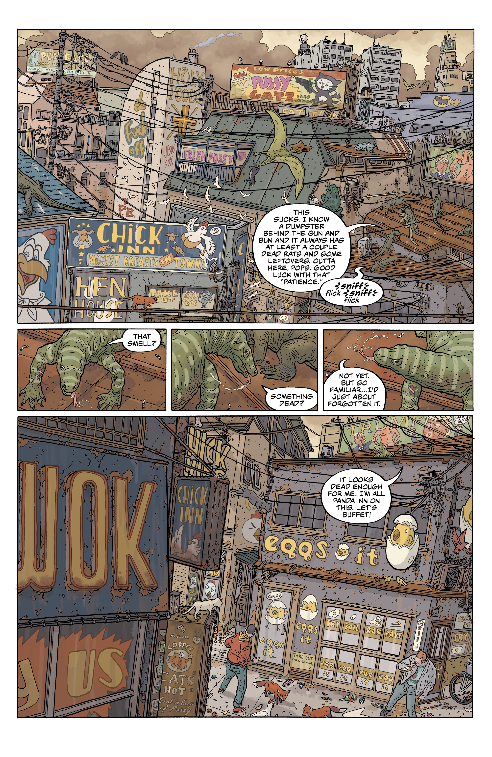Shaolin Cowboy: Cruel to Be Kin (2022-): Chapter 1 - Page 4