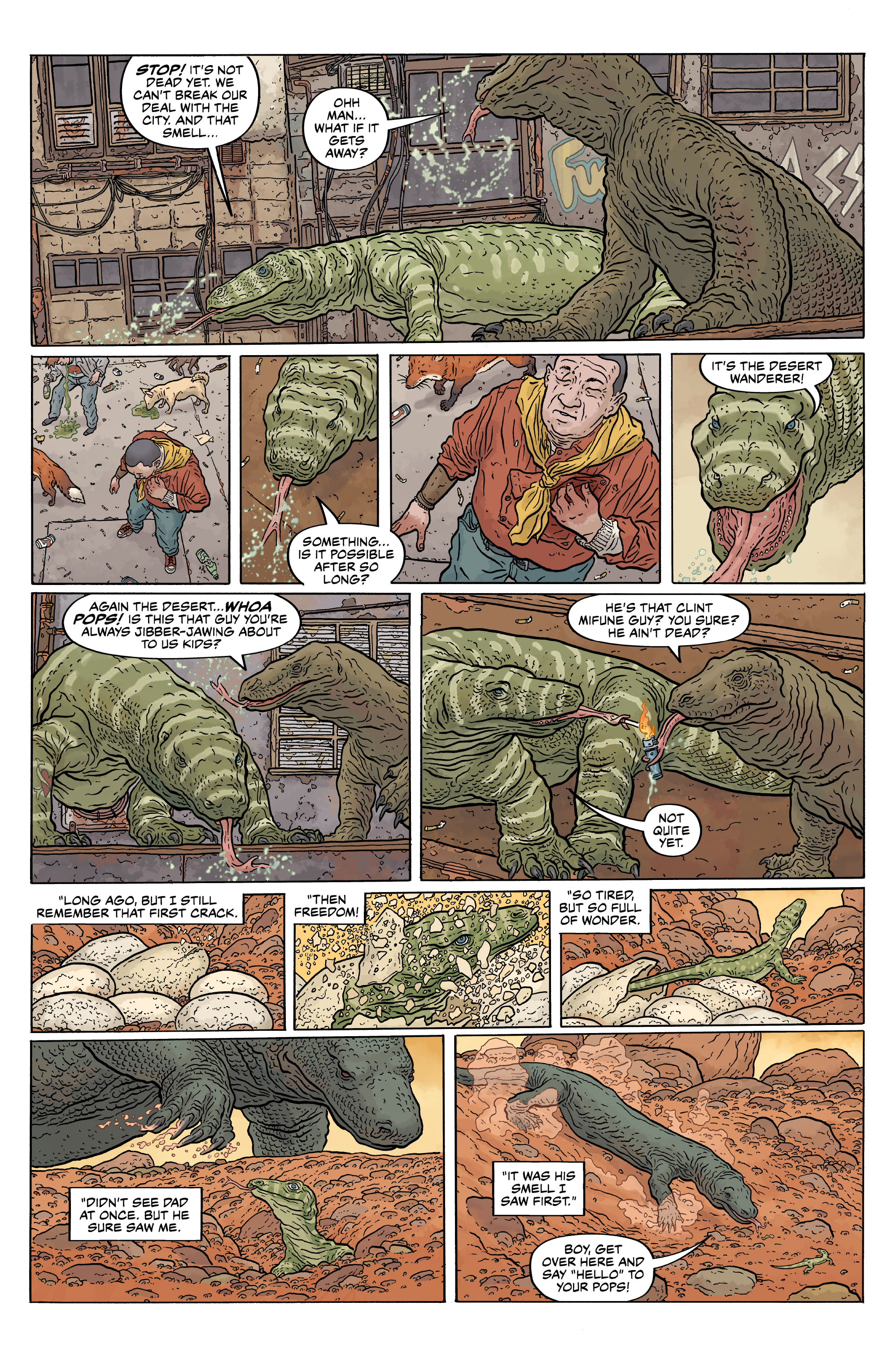 Shaolin Cowboy: Cruel to Be Kin (2022-): Chapter 1 - Page 5