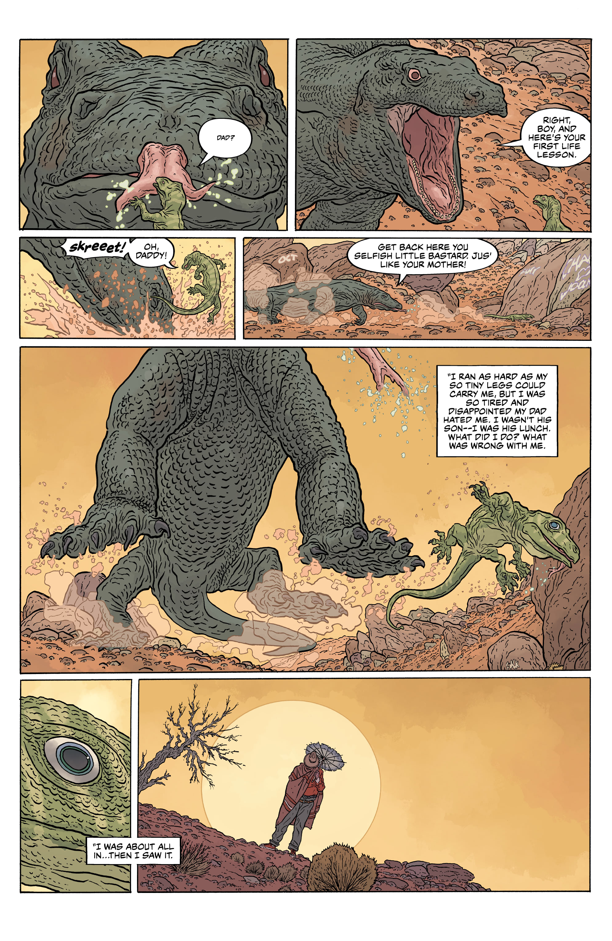 Shaolin Cowboy: Cruel to Be Kin (2022-): Chapter 1 - Page 6