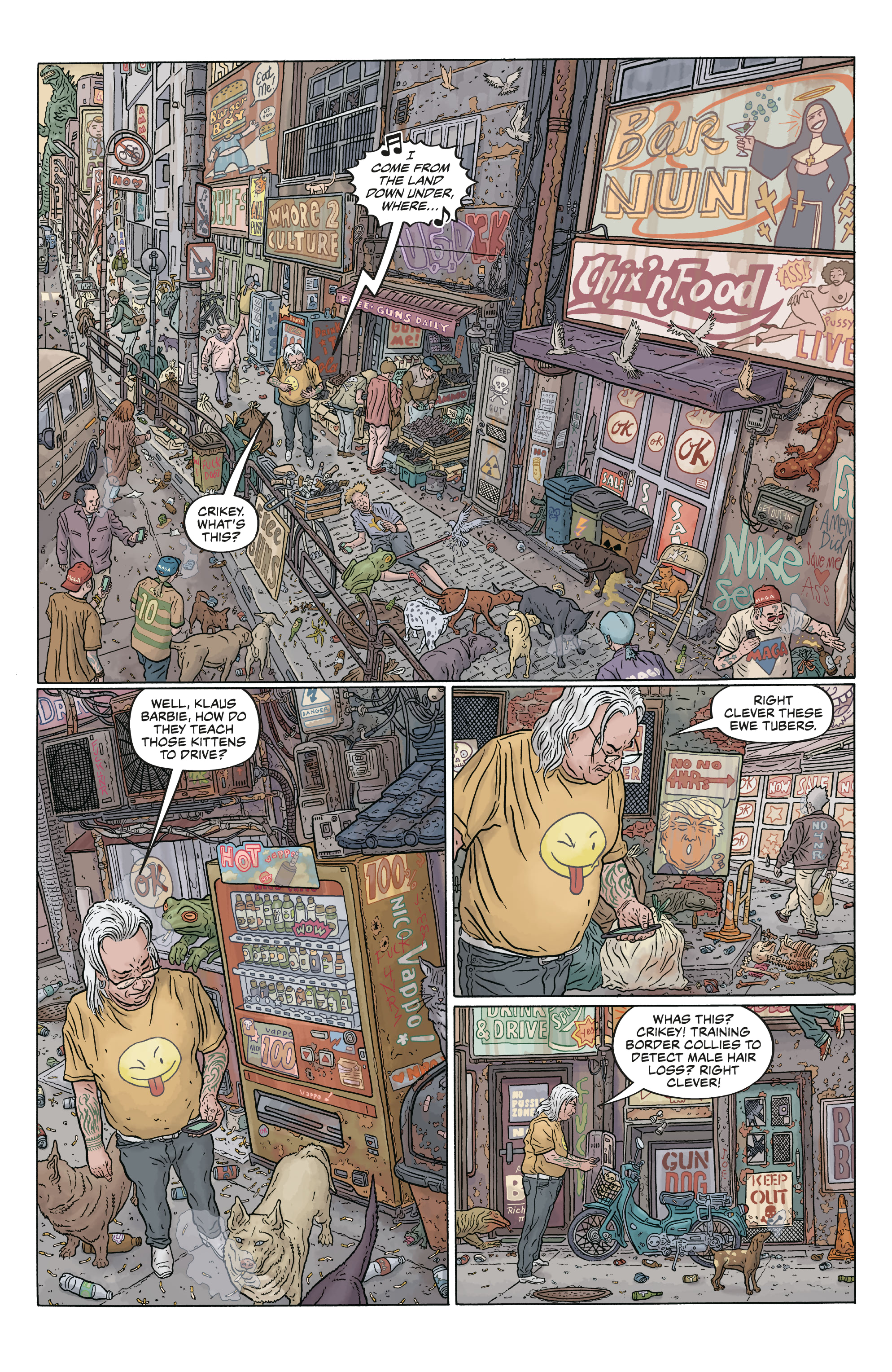 Shaolin Cowboy: Cruel to Be Kin (2022-): Chapter 5 - Page 3