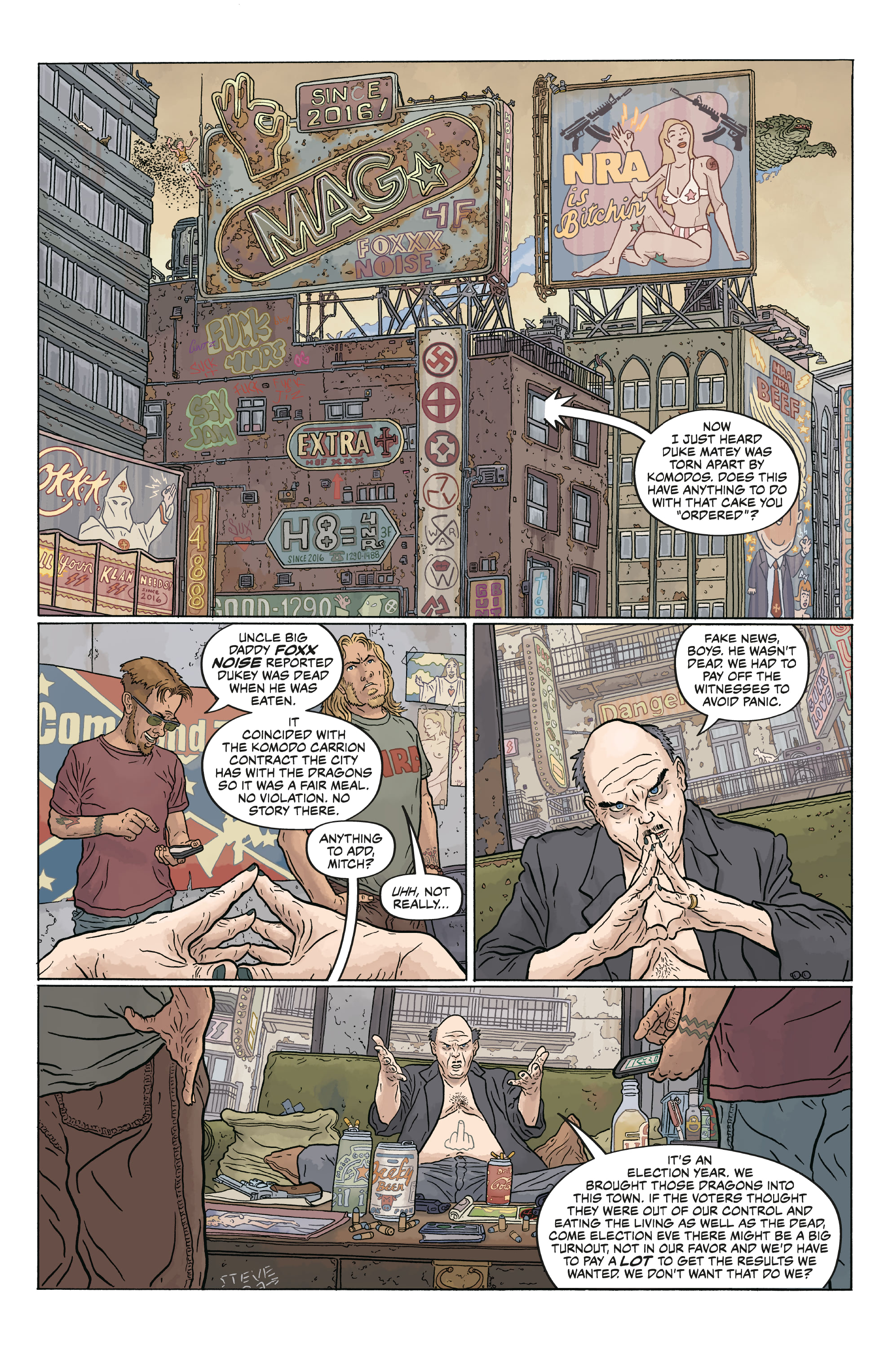 Shaolin Cowboy: Cruel to Be Kin (2022-): Chapter 5 - Page 8